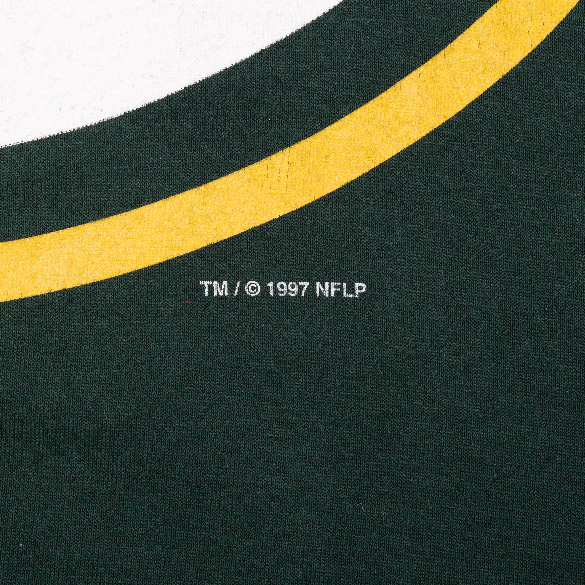 Vintage Nfl Green Bay Packers 1997 Long Sleeve Tee Shirt Size Large Made In USA With Single Stitch