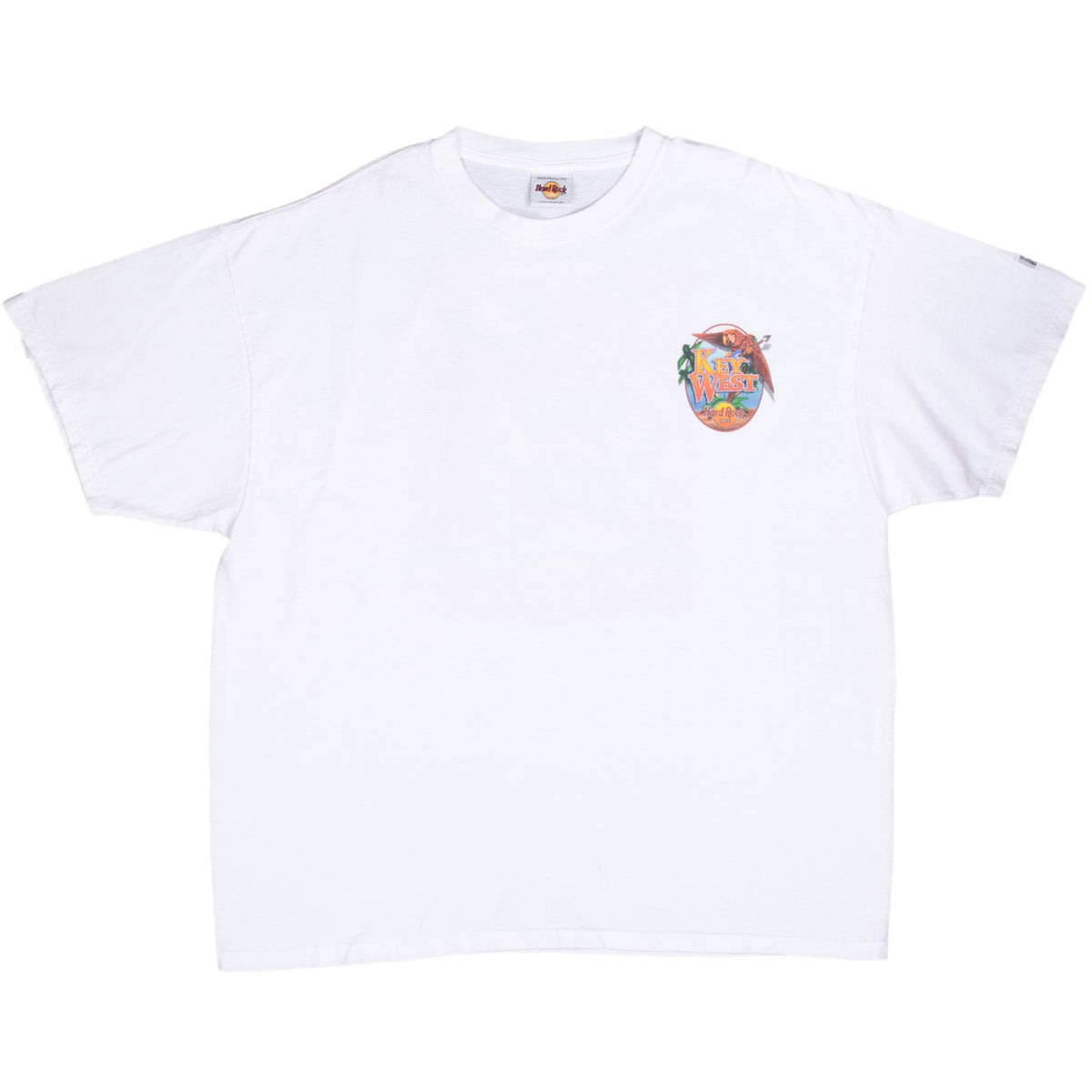 Vintage Hard Rock Key West Florida Tee Shirt 1990S Size 2XL