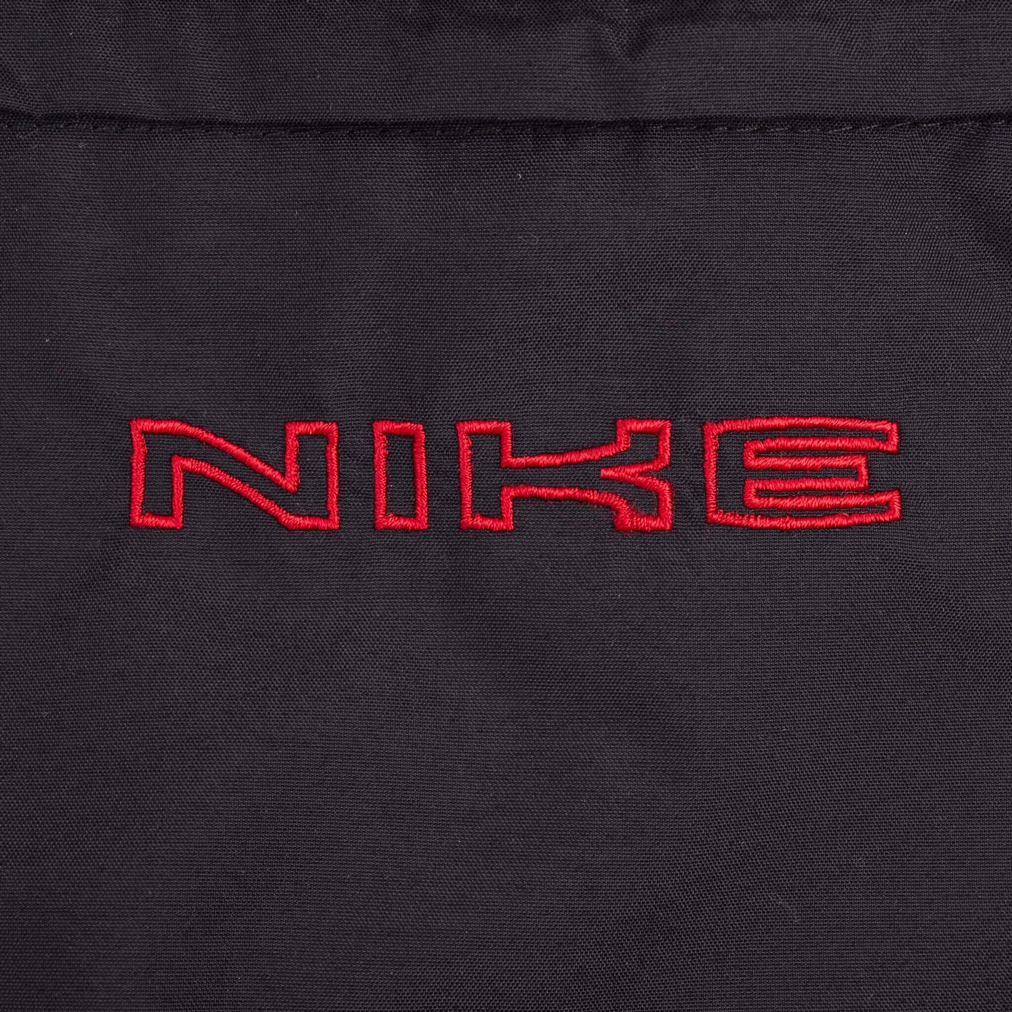 Vintage Nike Classic Black Windbreaker Jacket 2000S Size 2XL