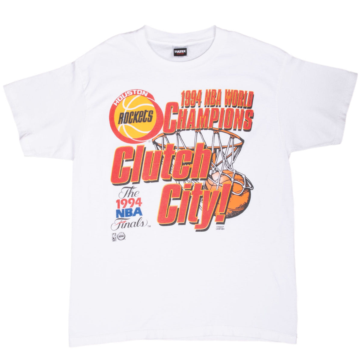 Vintage Nba Houston Rockets World Champions 1994 Tee Shirt Size Xl