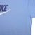 VINTAGE NIKE SWOOSH SPELLOUT LIGHT BLUE TEE SHIRT 1990S SIZE XL