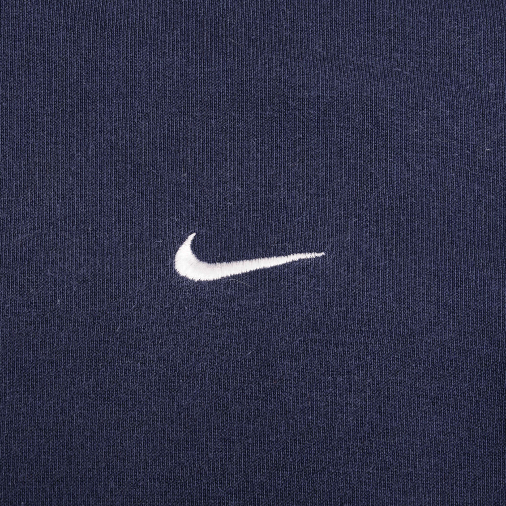 Vintage Nike Classic Swoosh Navy Hoodie Sweatshirt 2000S Size XL