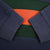Vintage Ralph Lauren Blue Green Orange Striped Rugby Polo Shirt 1990S Size Medium