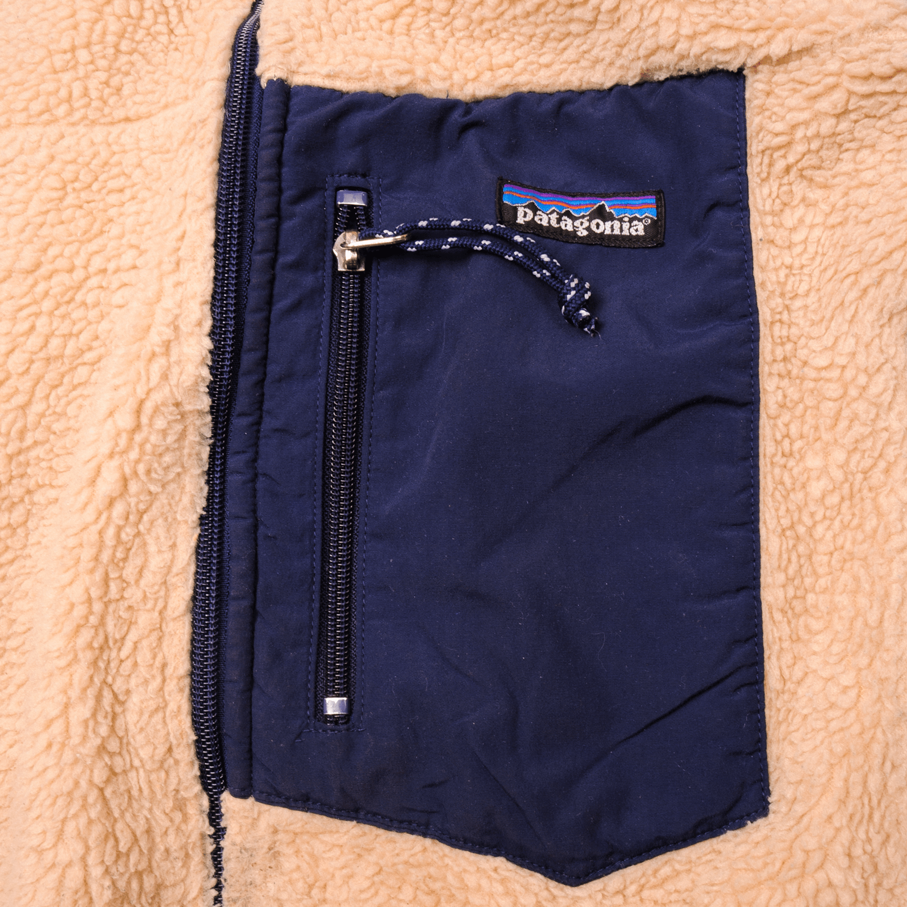 Vintage Patagonia Retro-X Fleece Vest Jacket 1990s Size Medium Made In USA.