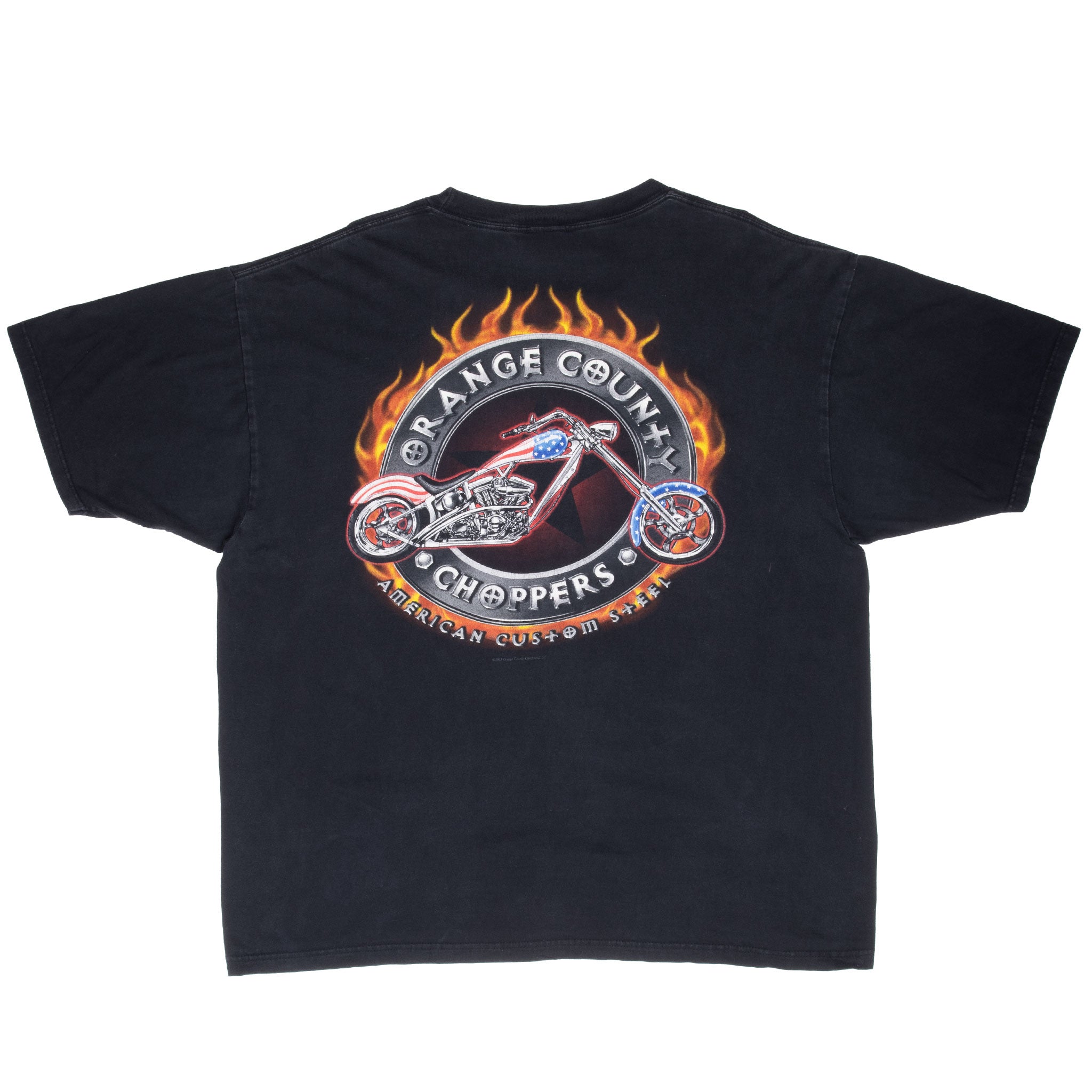 Vintage Occ Orange County Choppers 2005 Biker Tee Shirt Size 2XL