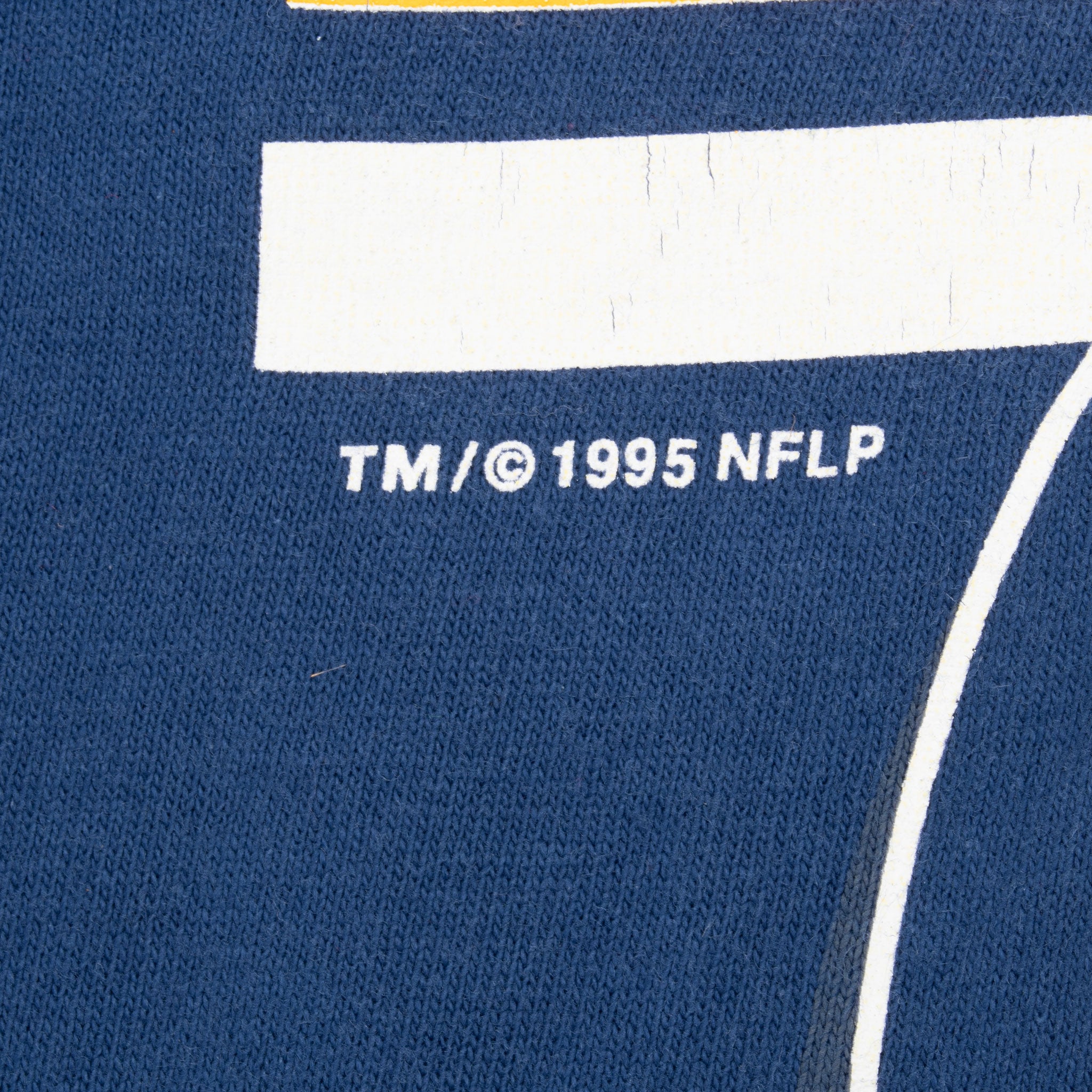 Vintage Nfl Saint Louis Rams 1995 Tee Shirt Size Large Made In Usa With Single Stitch Sleeves