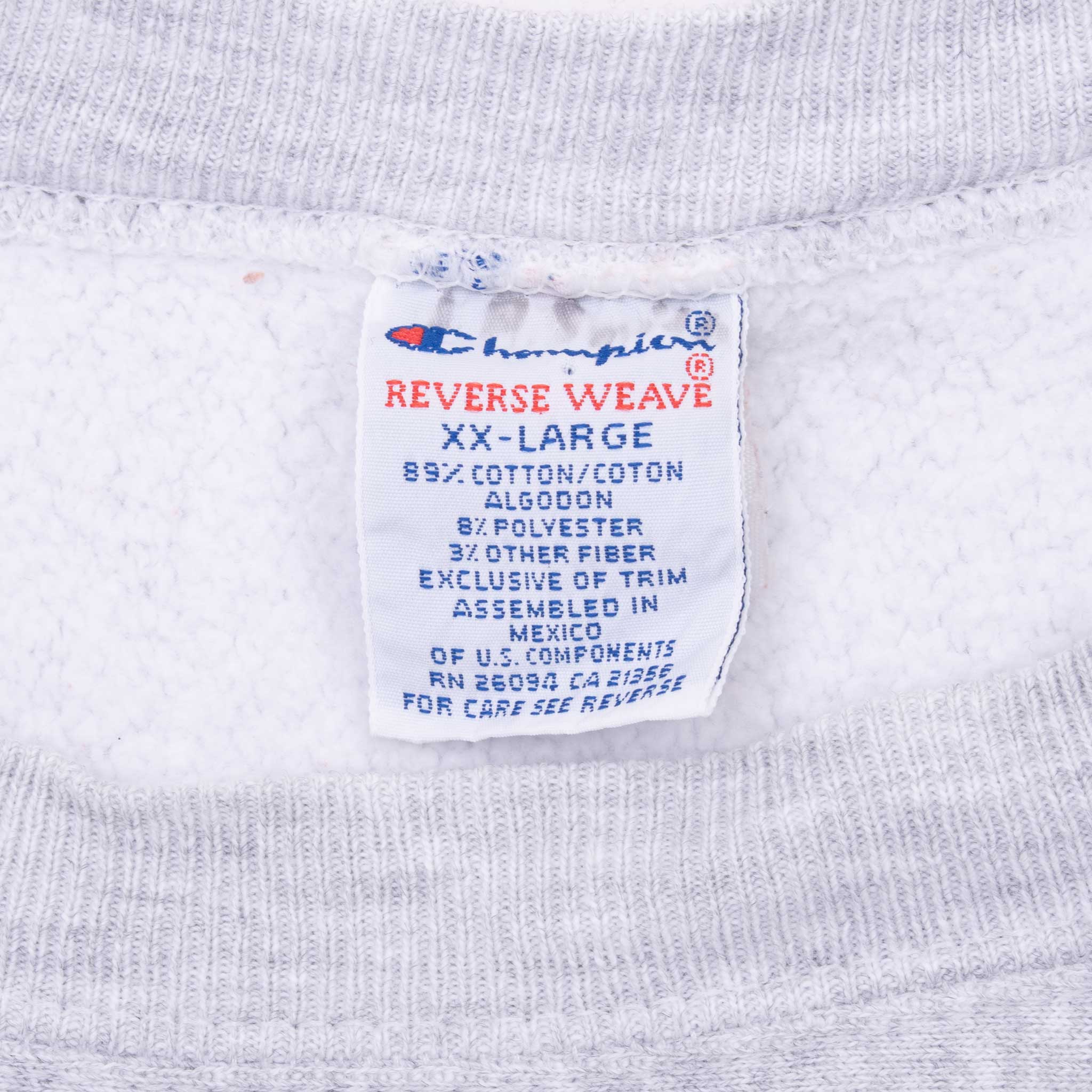 Vintage Champion Reverse Weave Northeastern Sweatshirt 1990S Size XL