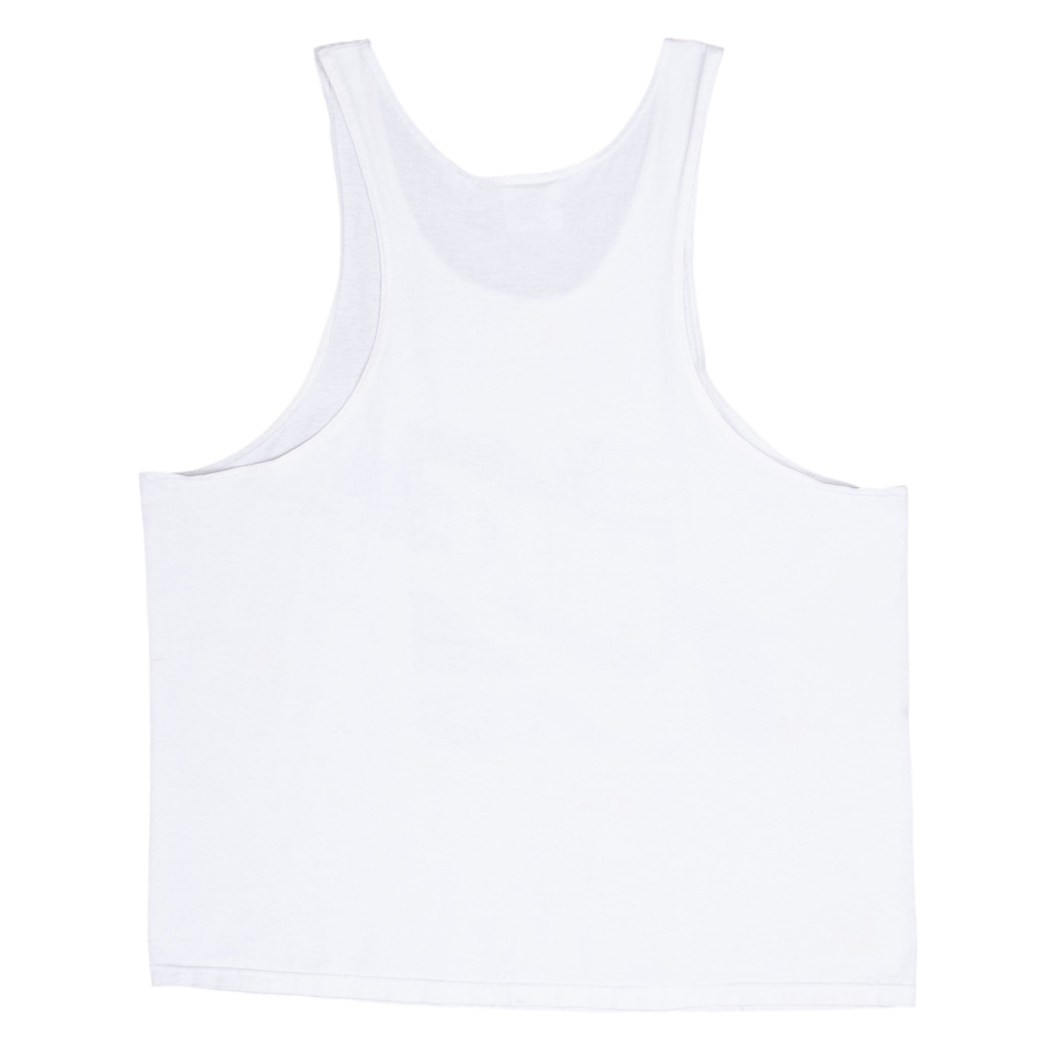 Vintage Nike Spellout White Tank Top Tee Shirt 1990S Size XL Made In Usa