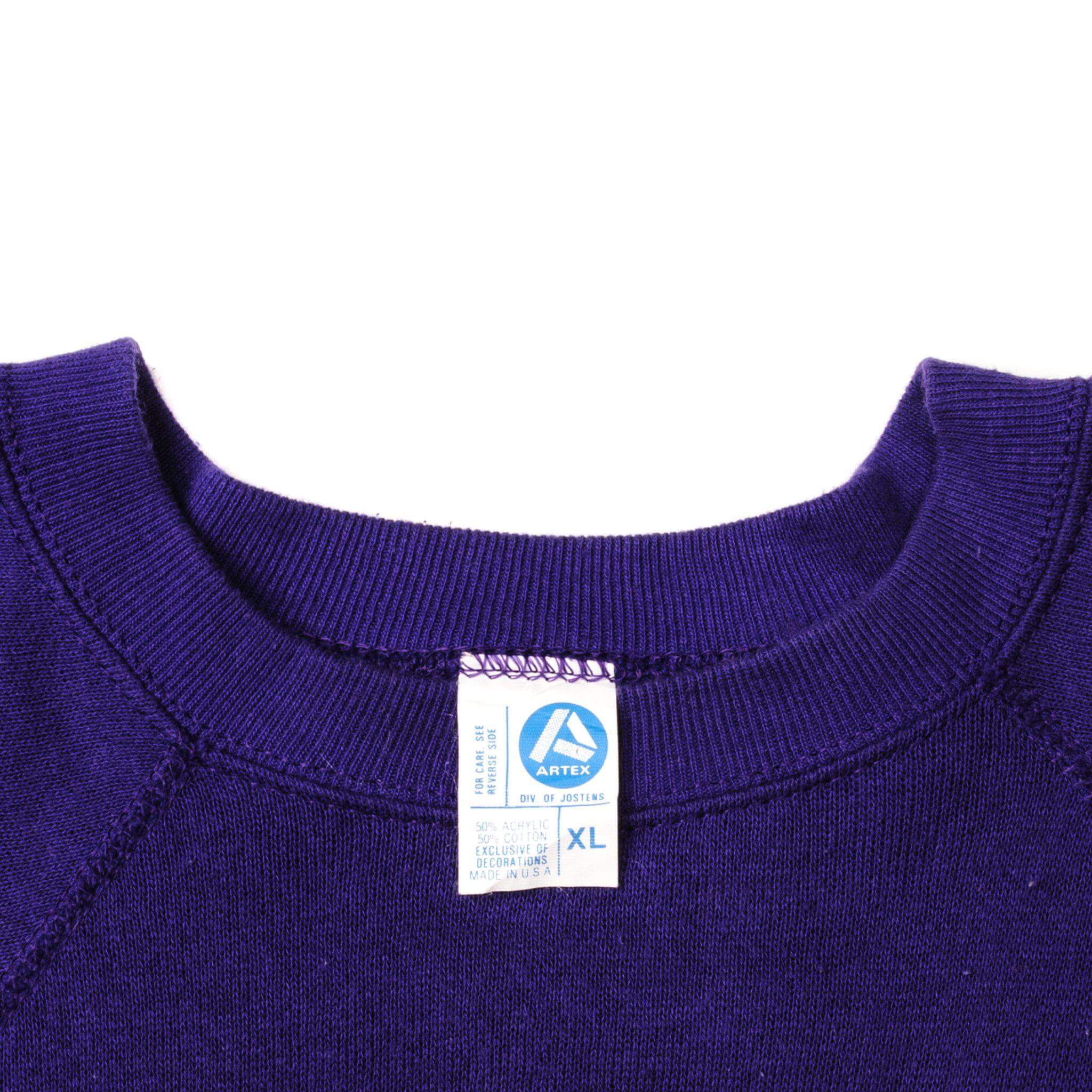 VINTAGE NBA LOS ANGELES LAKERS SWEATSHIRT SIZE XL MADE IN USA 1980s