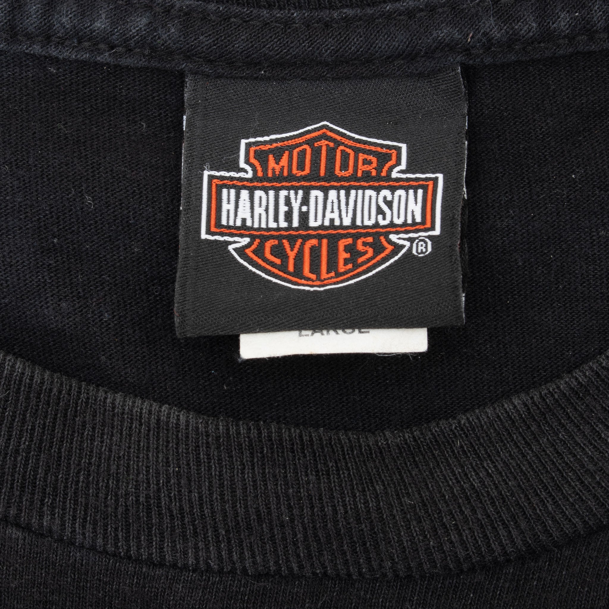 Vintage Harley Davidson Sturgis North Dakota 2015 Tee Shirt Size Large