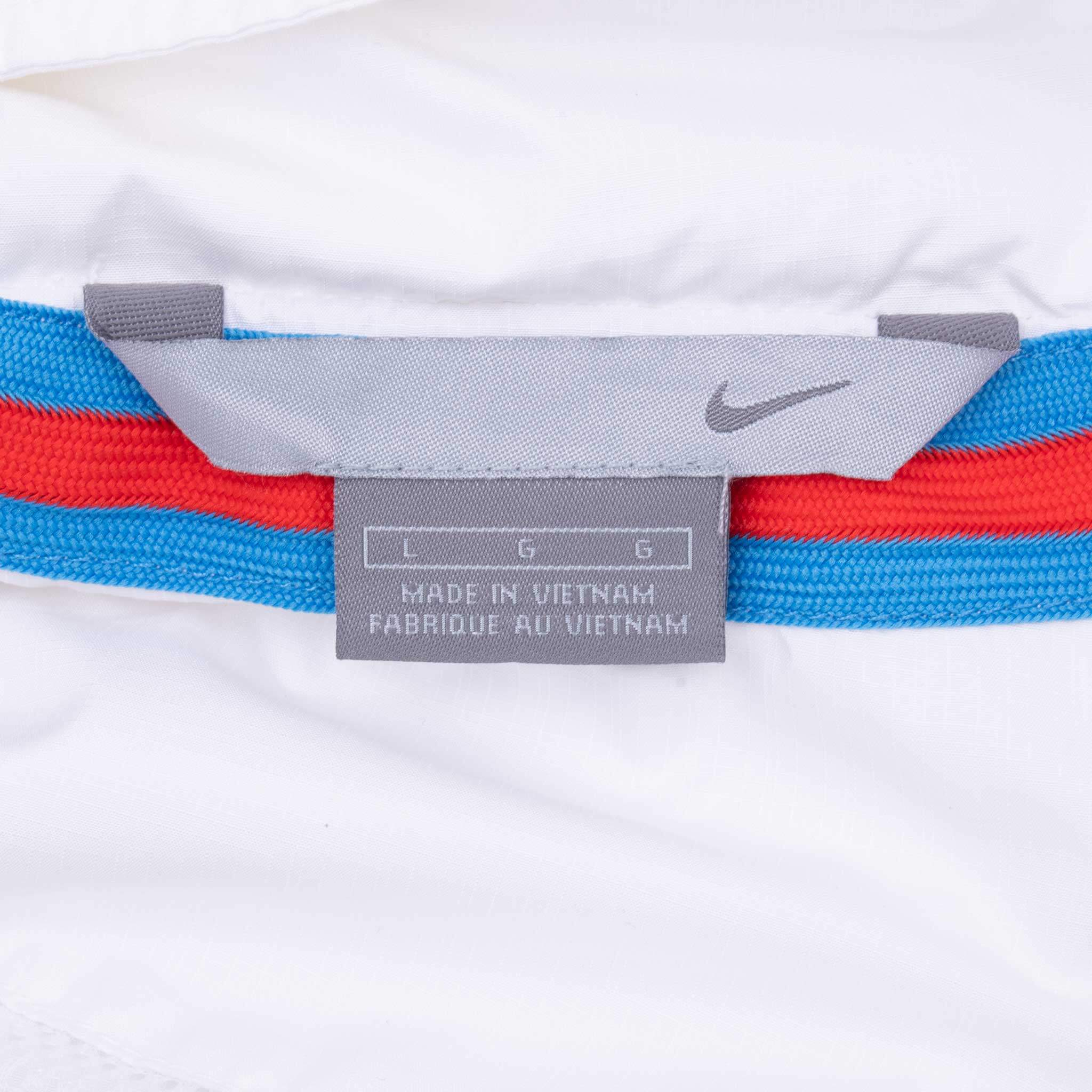 Vintage Nike Classic Swoosh Black Windbreaker Jacket early 2000S Size Large