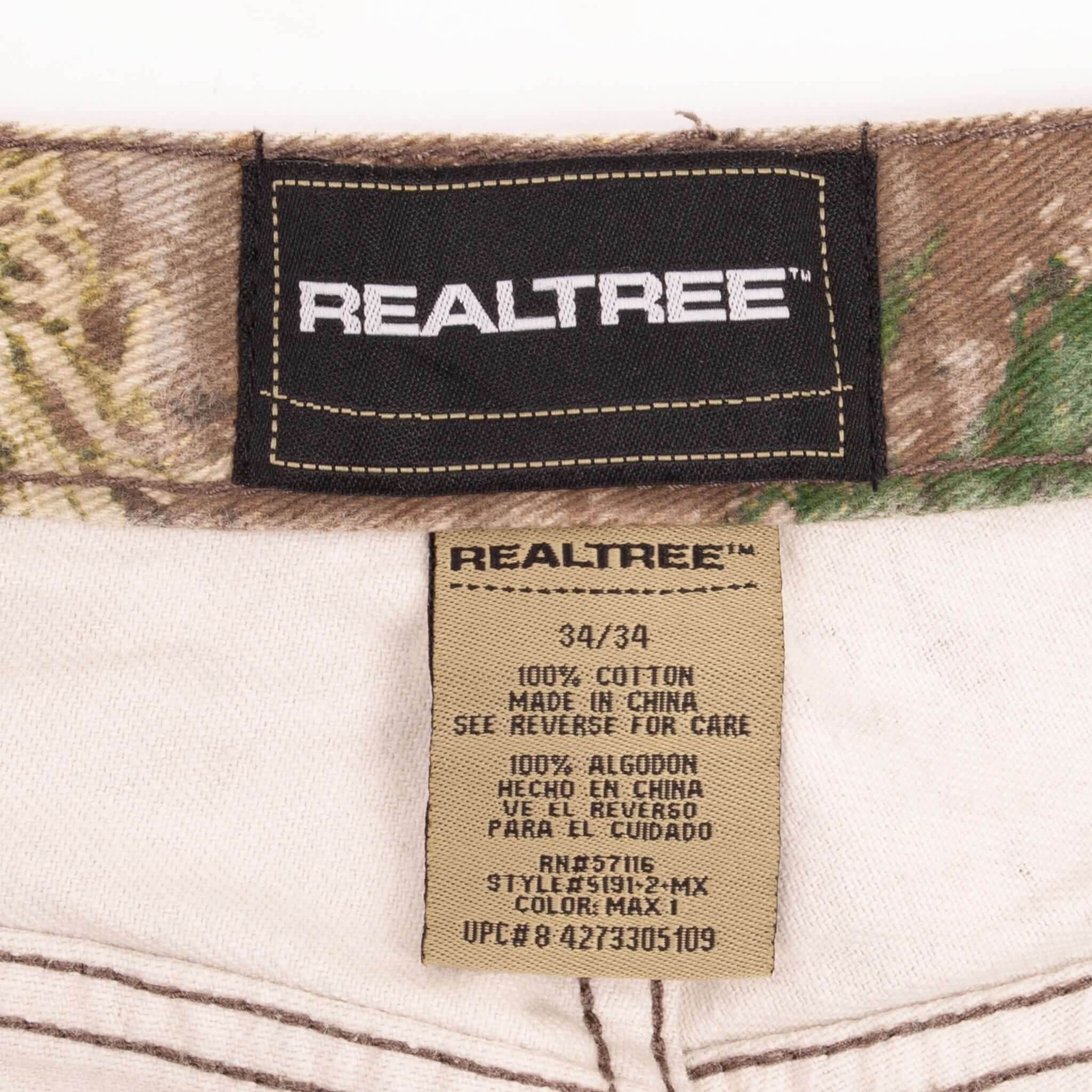 Vintage Realtree Advantage Max1 Hunting Camo Pants Jeans Size 34X32
Size on tag 34X34 actual Size 34X32