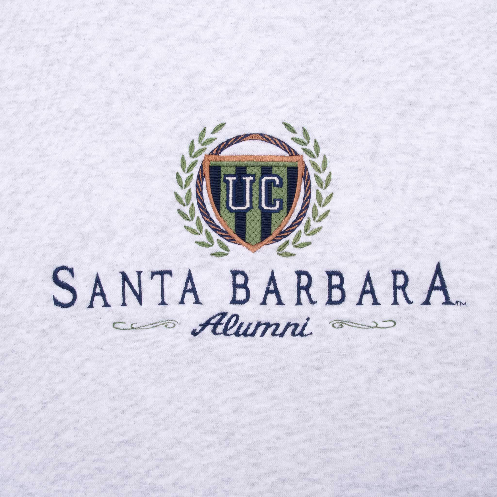 Vintage Ucsb Santa Barbara Grey Jansport Sweatshirt 1990S Size XL Made In USA