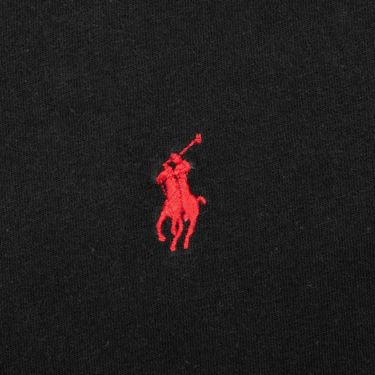 Vintage Polo Ralph Lauren Black Classic Tee Shirt 1990S Size XL With Single Stitch Sleeves