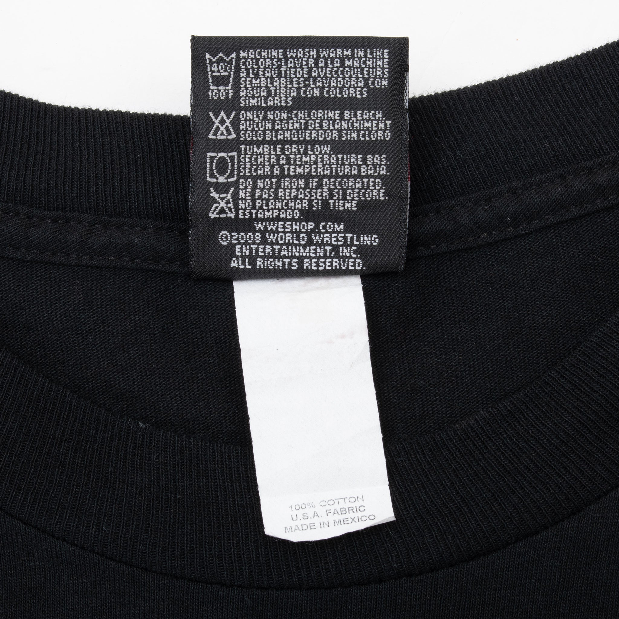 Vintage Wwe Money In The Bank Crew Wrestling Tee Shirt 2008 Size XL