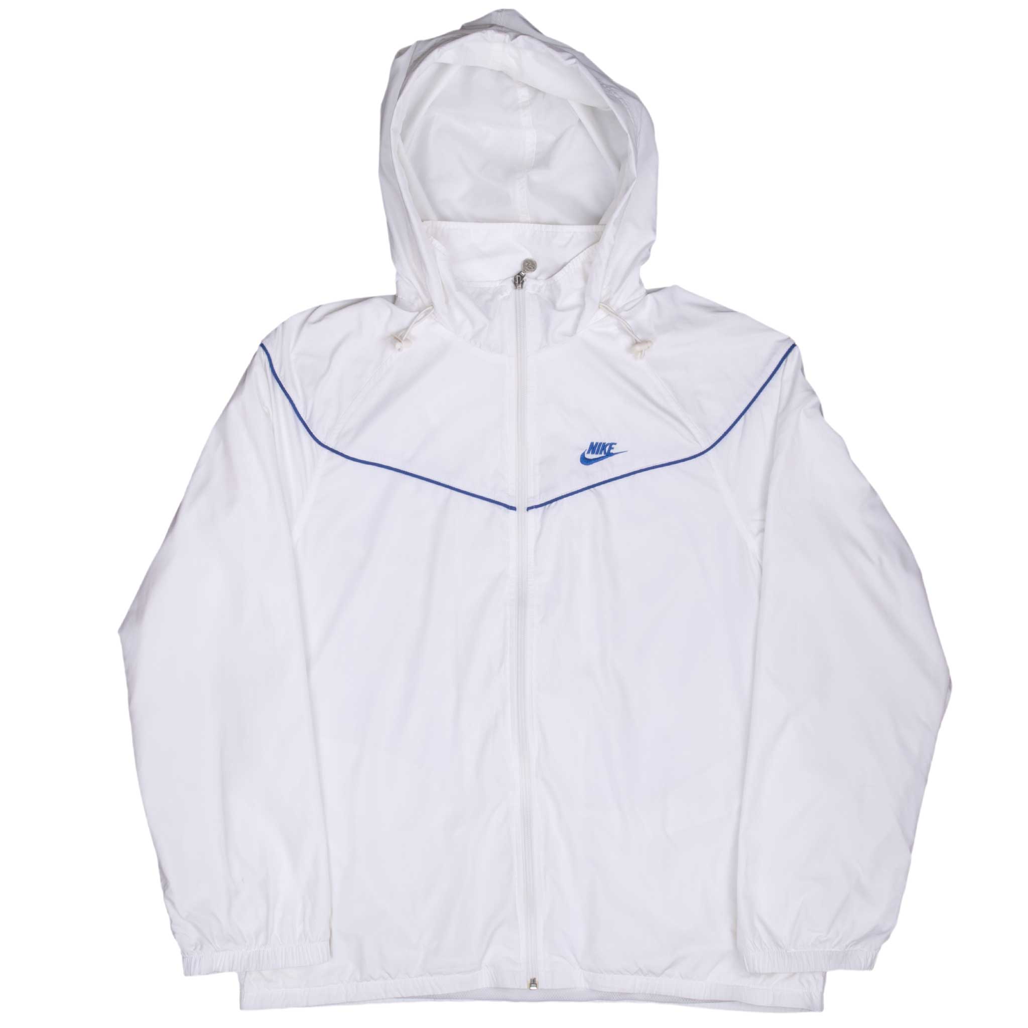 Vintage Nike Classic Swoosh Black Windbreaker Jacket early 2000S Size Large