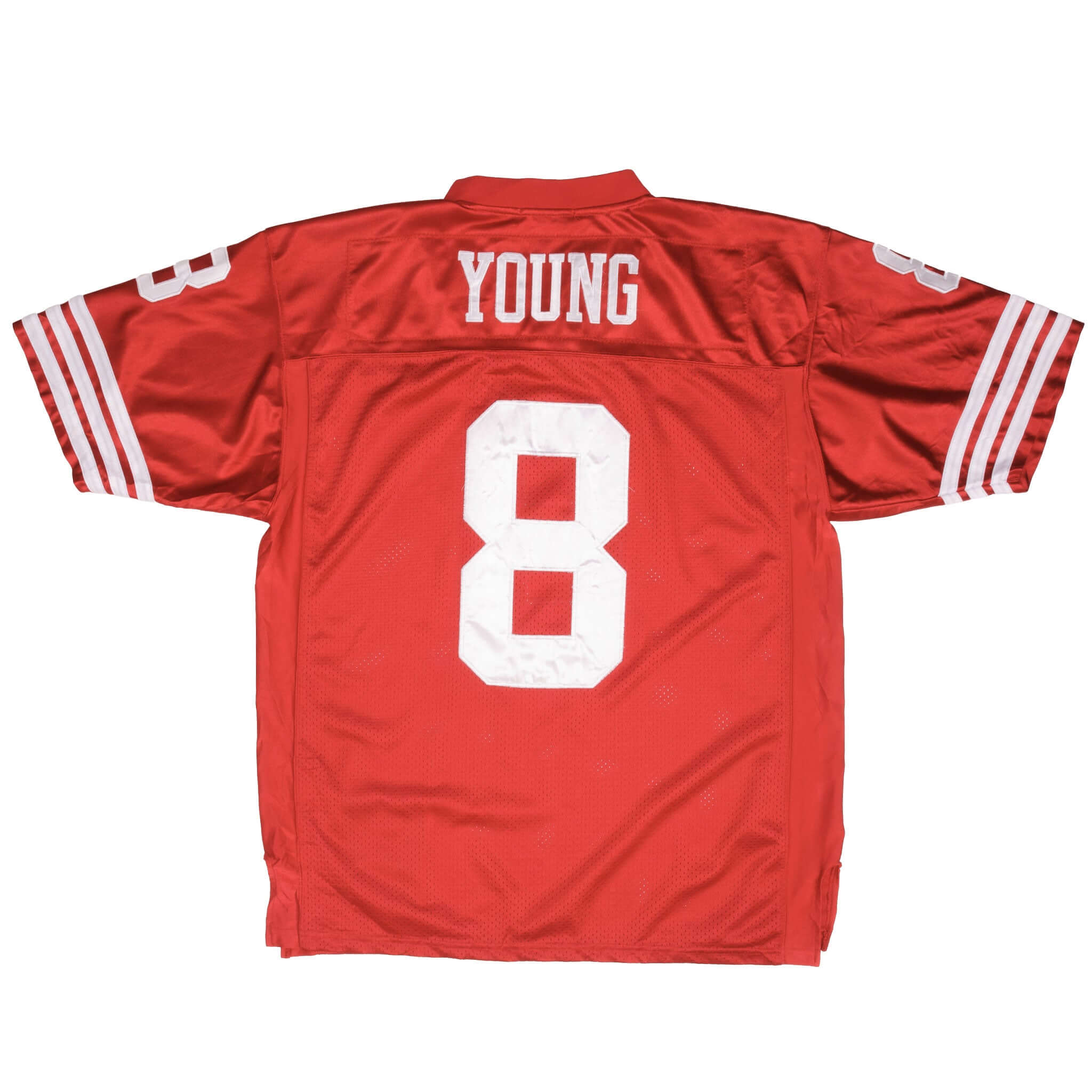 Vintage NFL San Francisco 49Ers Steven #8 Mitchell&Ness Throwback Jersey Size 50