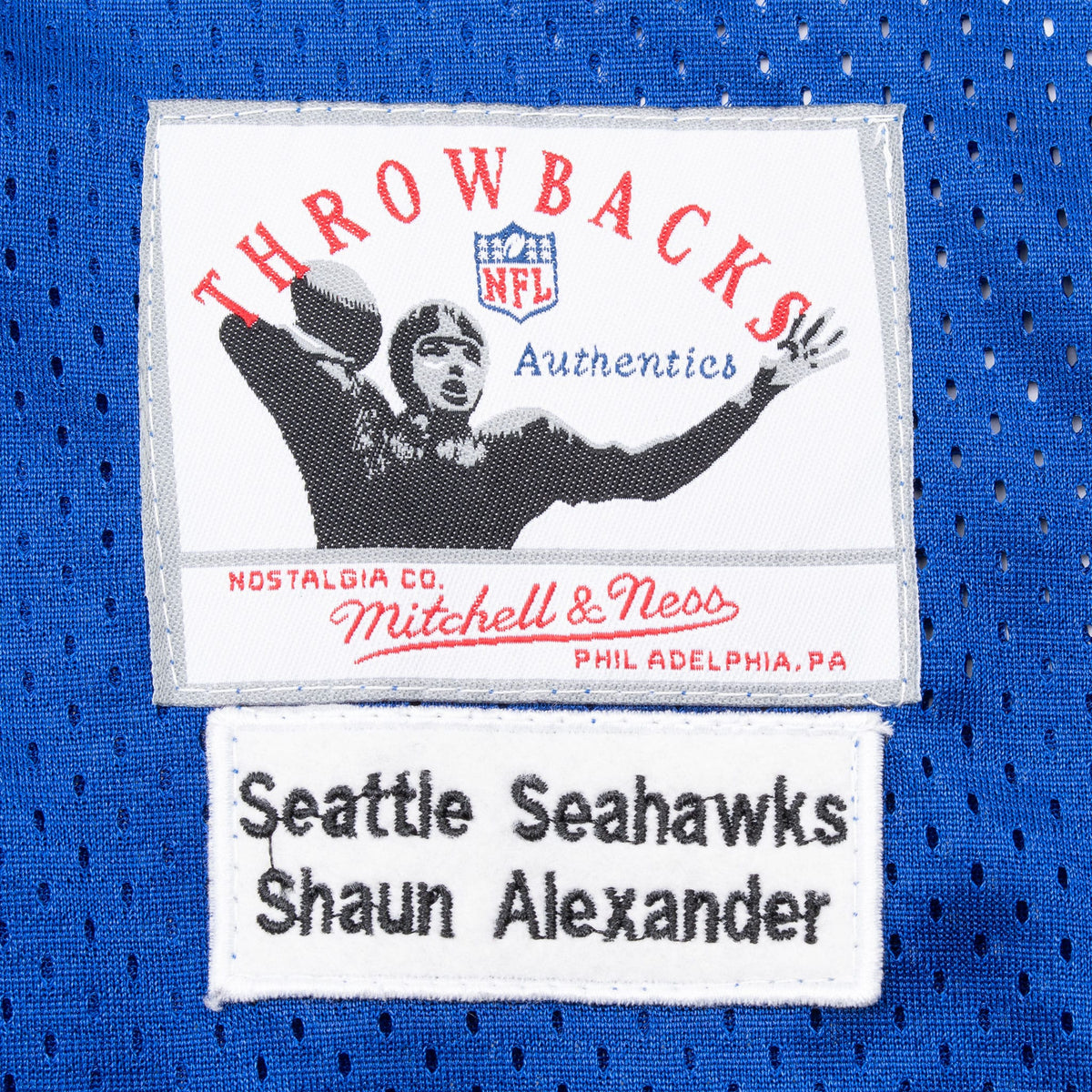 Vintage Nfl Seattle Seahawks Alexander #37 Mitchell & Ness Throwback Jersey 2000 Size 48