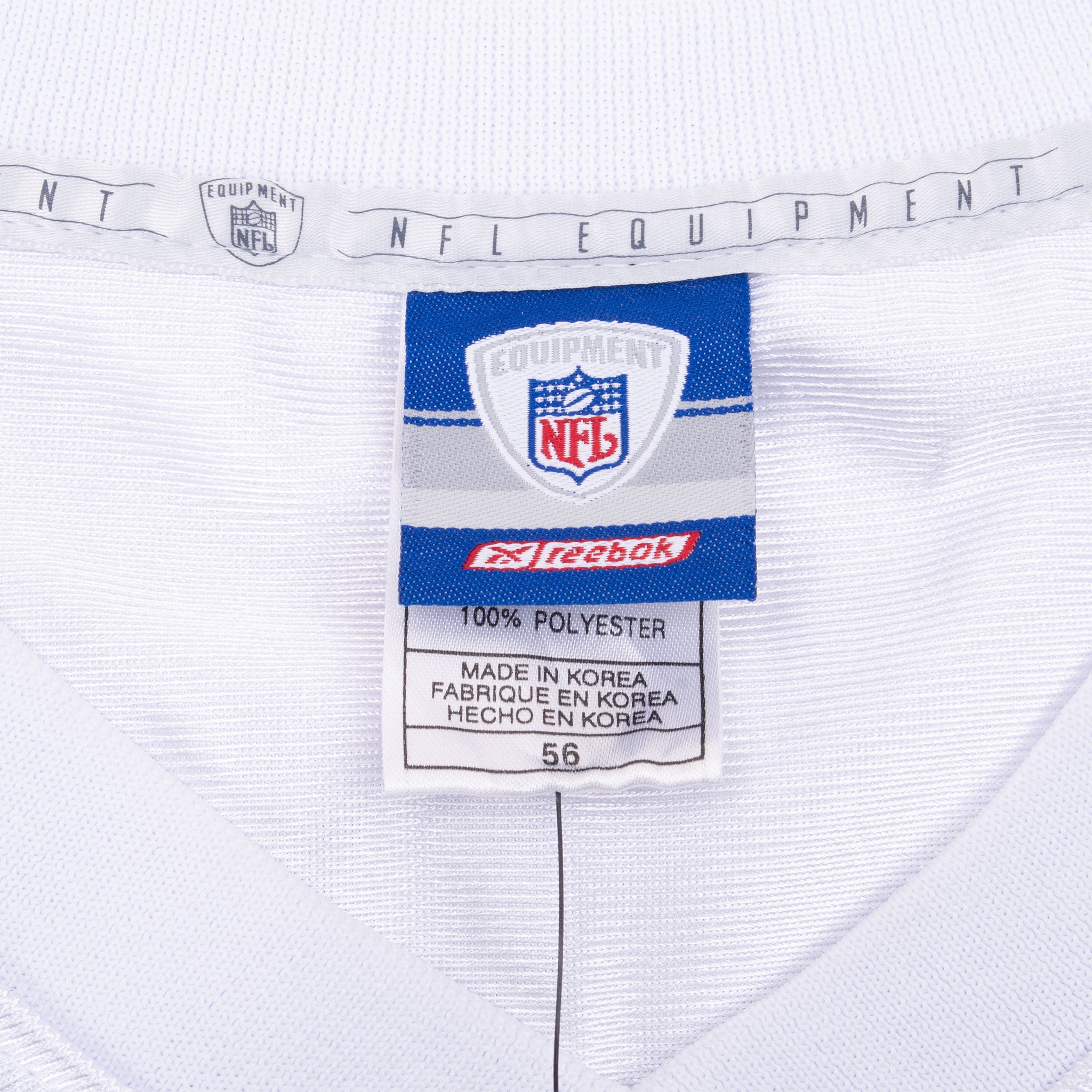 Vintage Nfl Oakland Raiders Moss #18 Reebok Jersey 2000S Size 56 Deadstock