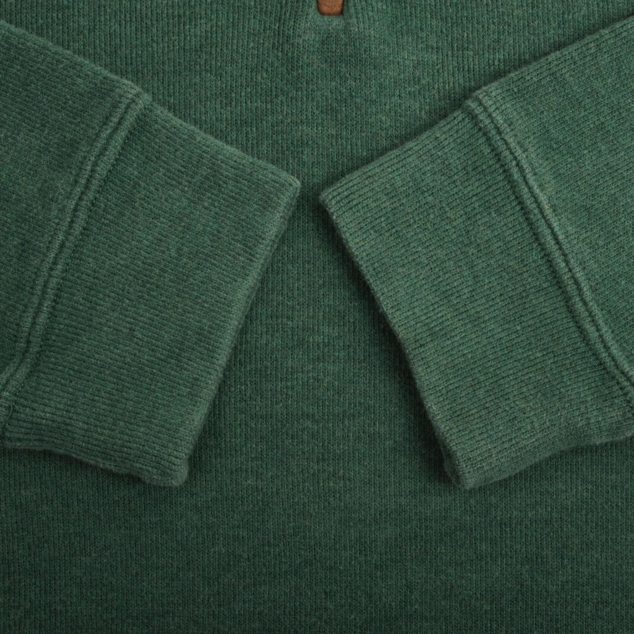 Vintage Polo Ralph Lauren Green Quarter 1/4 Zip Sweater 1990S Size Large