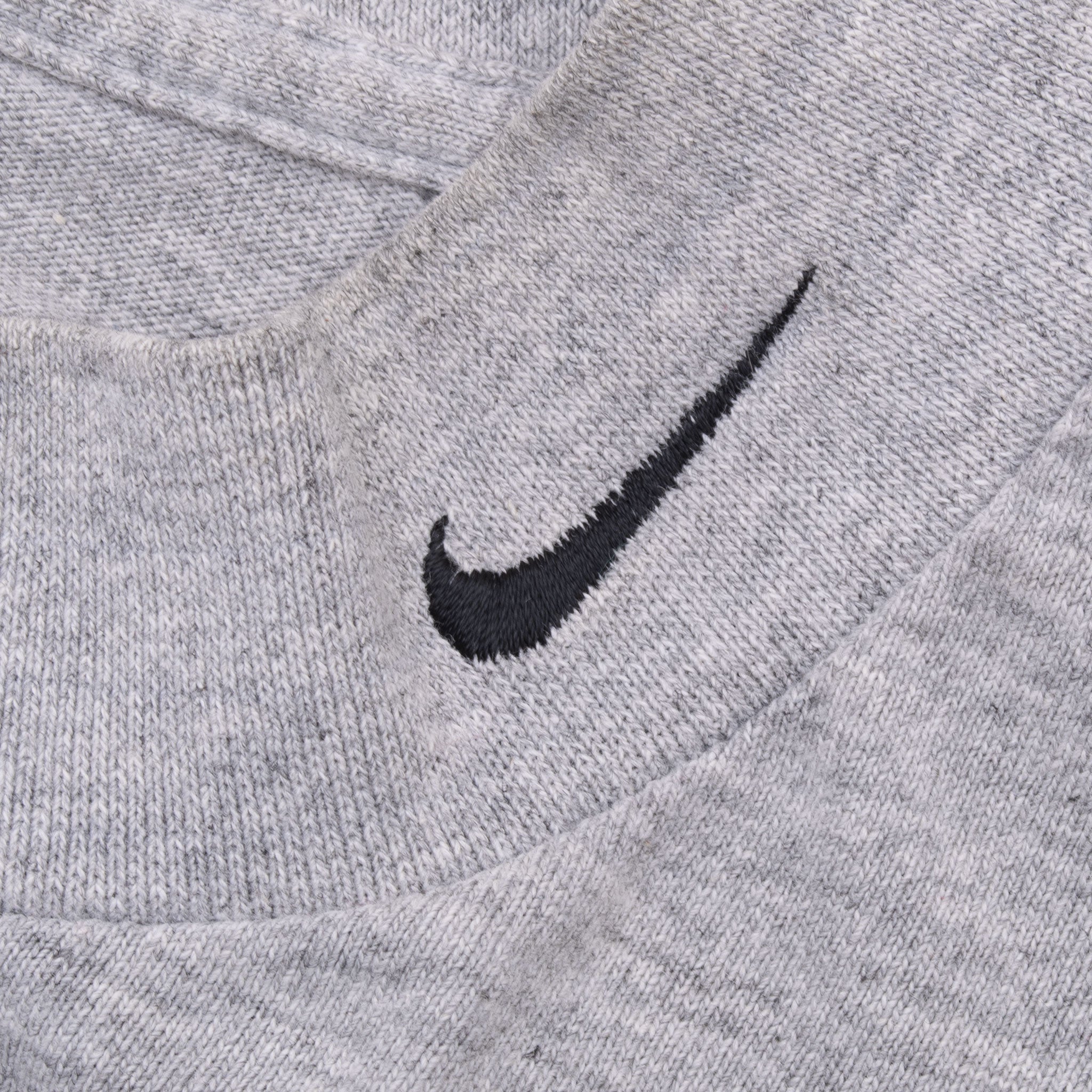 VINTAGE NIKE LONG SLEEVE TURTLE NECK GREY TEE SHIRT 1990S MEDIUM