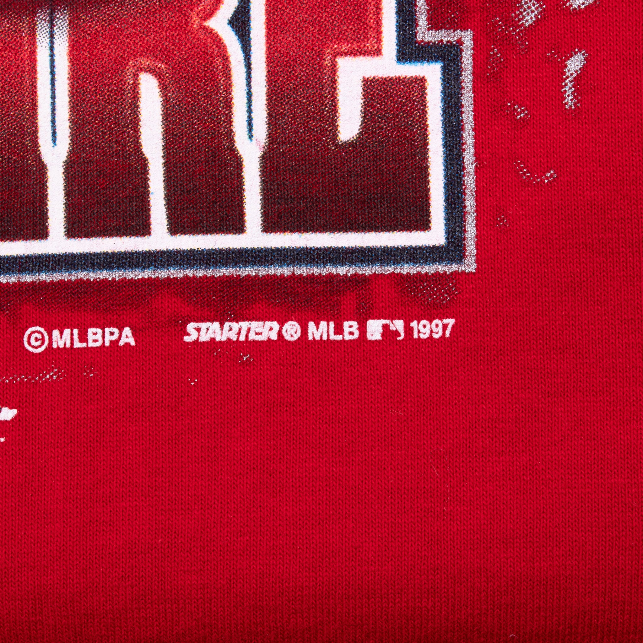 Vintage Mlb St Louis Cardinals Mark Mcgwire 1997 Starter Tee Shirt Size Large Made In Usa