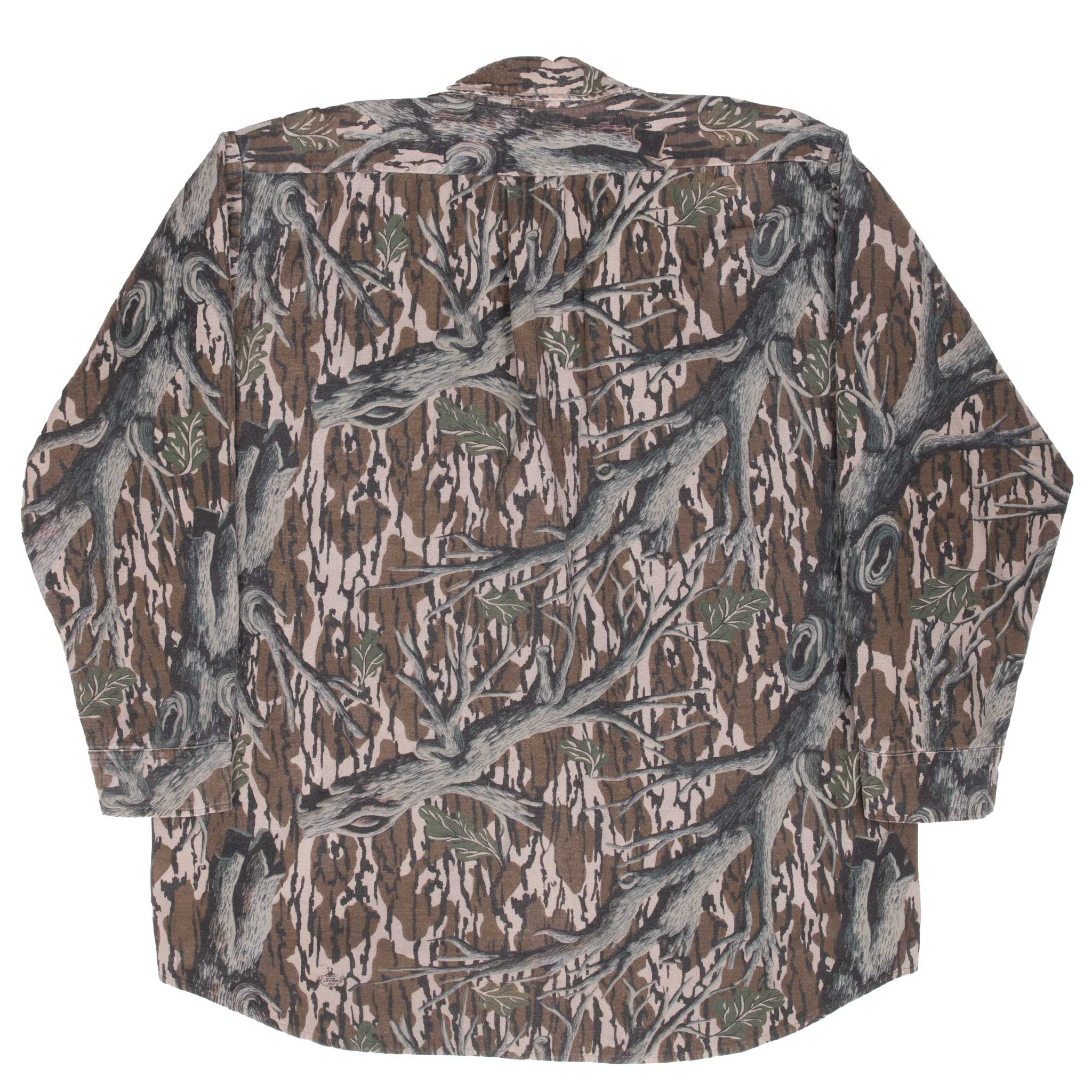 Vintage Hunting Camo Mossy Oak Shirt 1990S Size XL Made In Usa