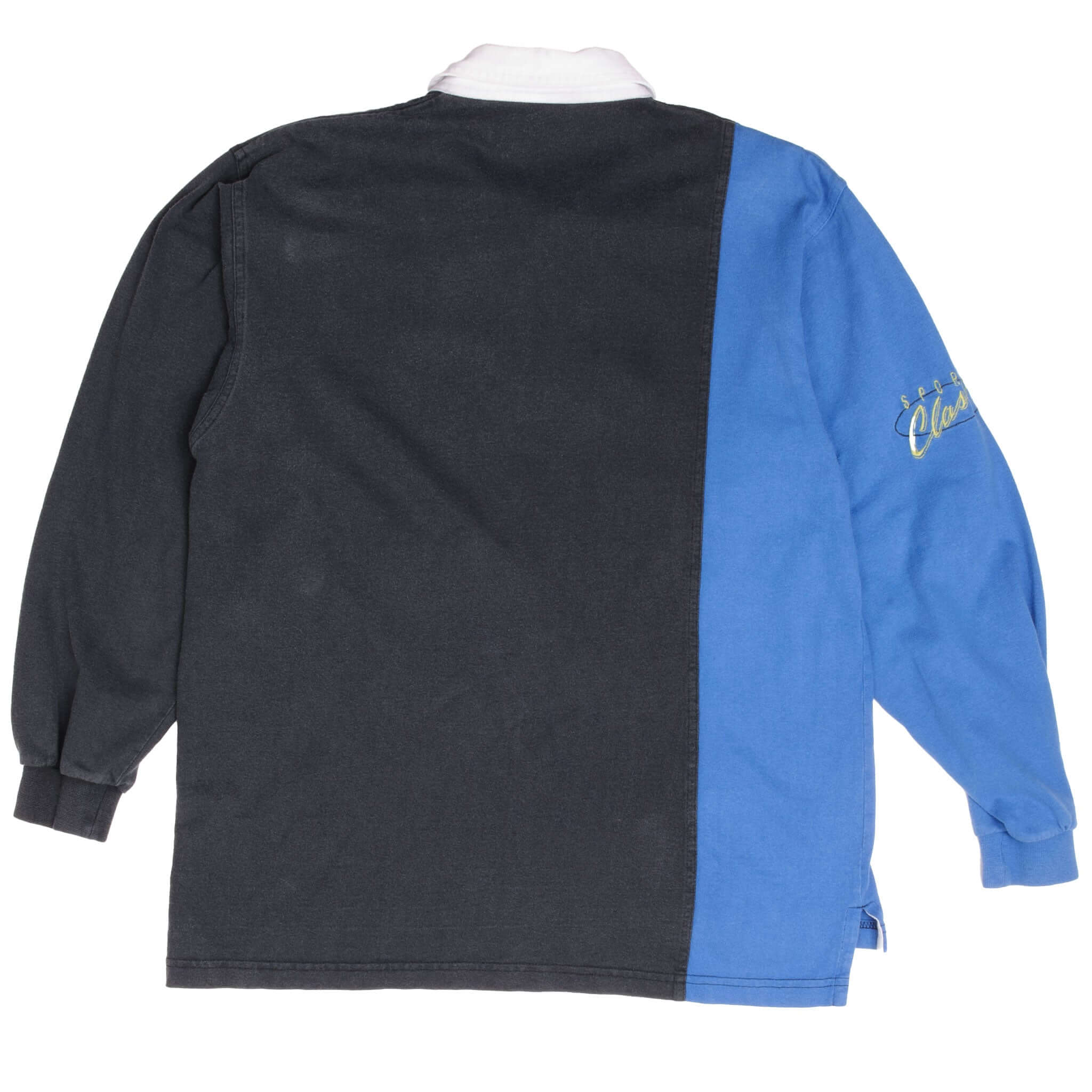 Vintage Nike Sport Classics Rugby Polo Shirt Late 1980S Medium