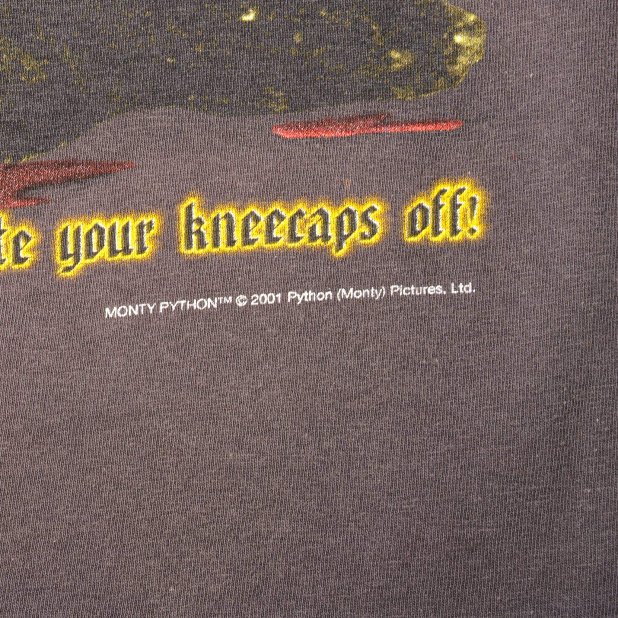 VINTAGE MONTY PYTHON TEE SHIRT 2001 SIZE LARGE