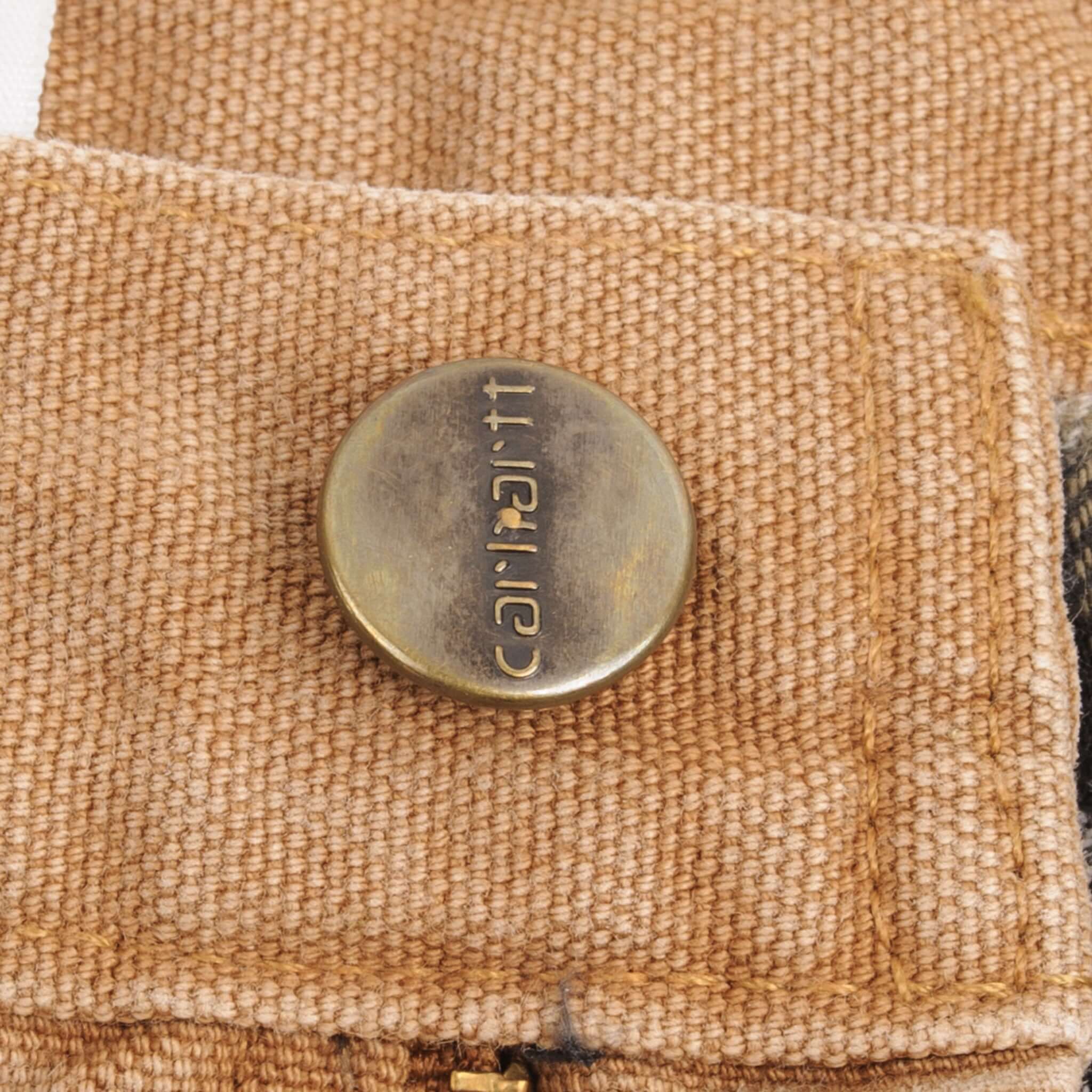 Vintage Carhartt Carpenter Flannel Lined Pants Size 32X32