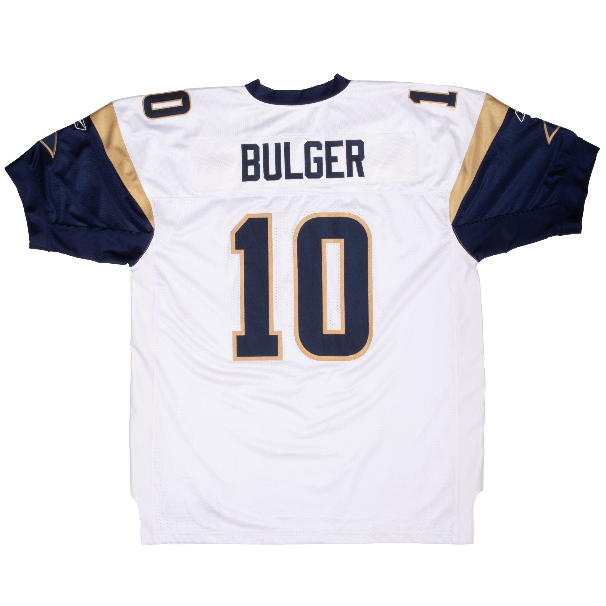 Vintage Nfl St Louis Rams Bulger #10 Reebok Jersey 2000S Size 56