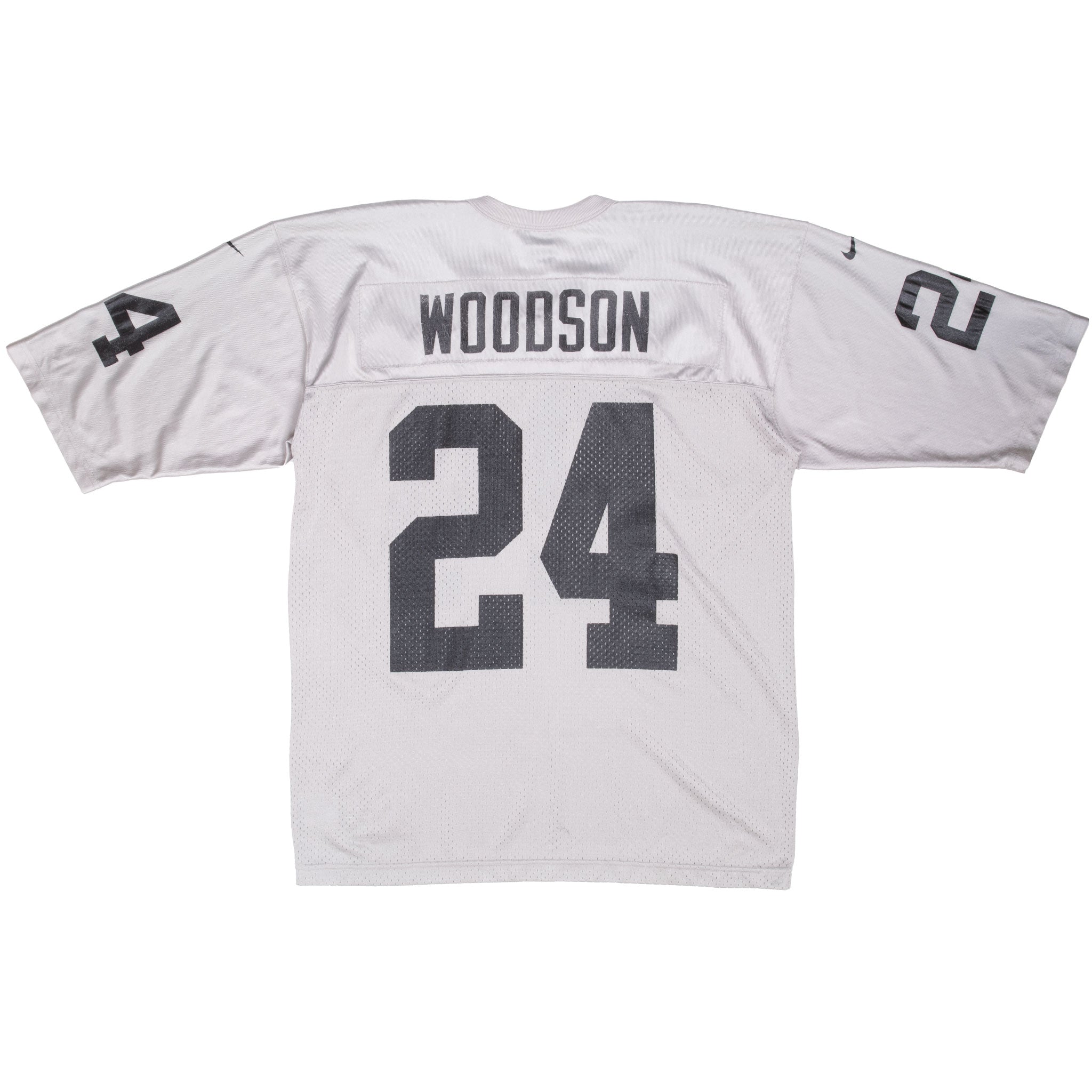 Vintage Nike Nfl Oakland Raiders Woodson #24 Jersey 1990S Size Medium