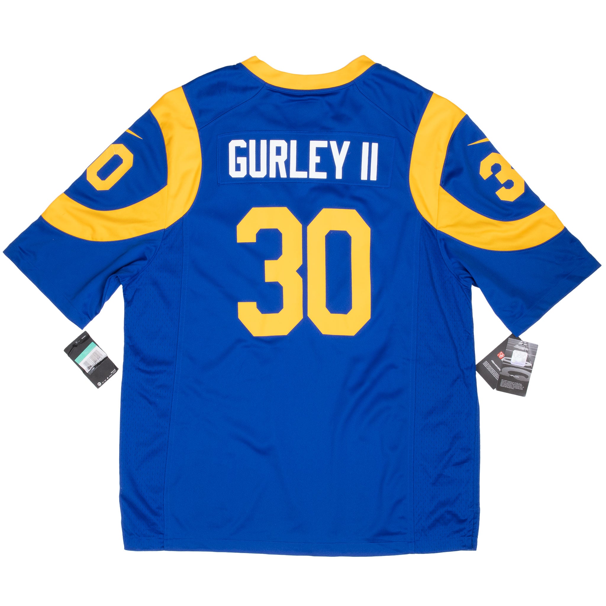 Vintage Nfl Los Angeles Rams Gurley II #30 Nike Jersey 2016 Size XL Deadstock