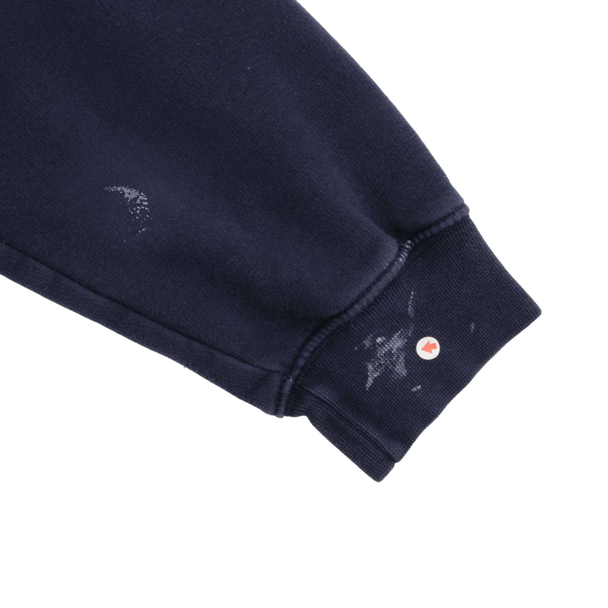 VINTAGE NIKE SPELLOUT SWOOSH BLUE HOODIE SWEATSHIRT 2000S SIZE XL