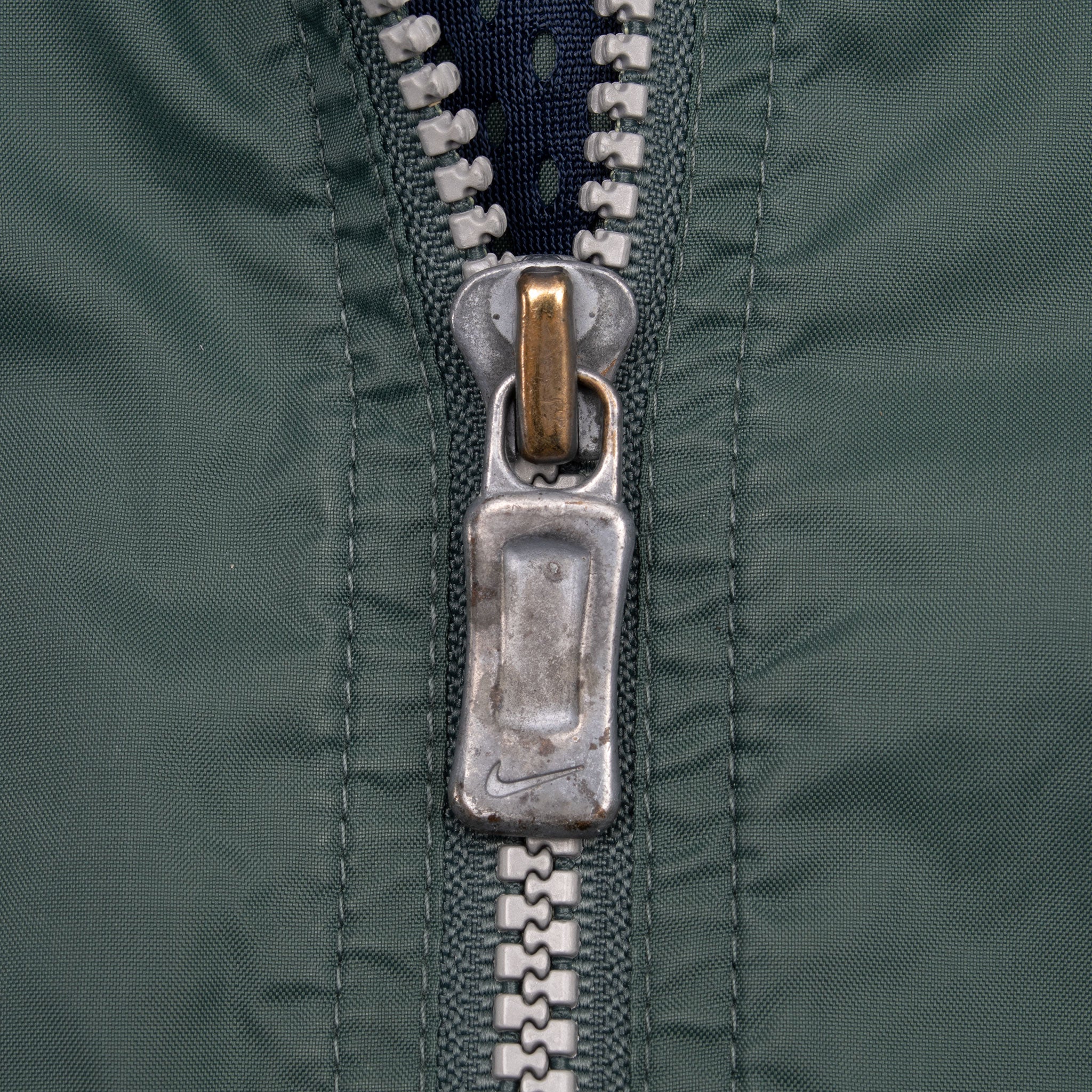 VINTAGE NIKE GREEN WINDBREAKER JACKET 1990S LARGE