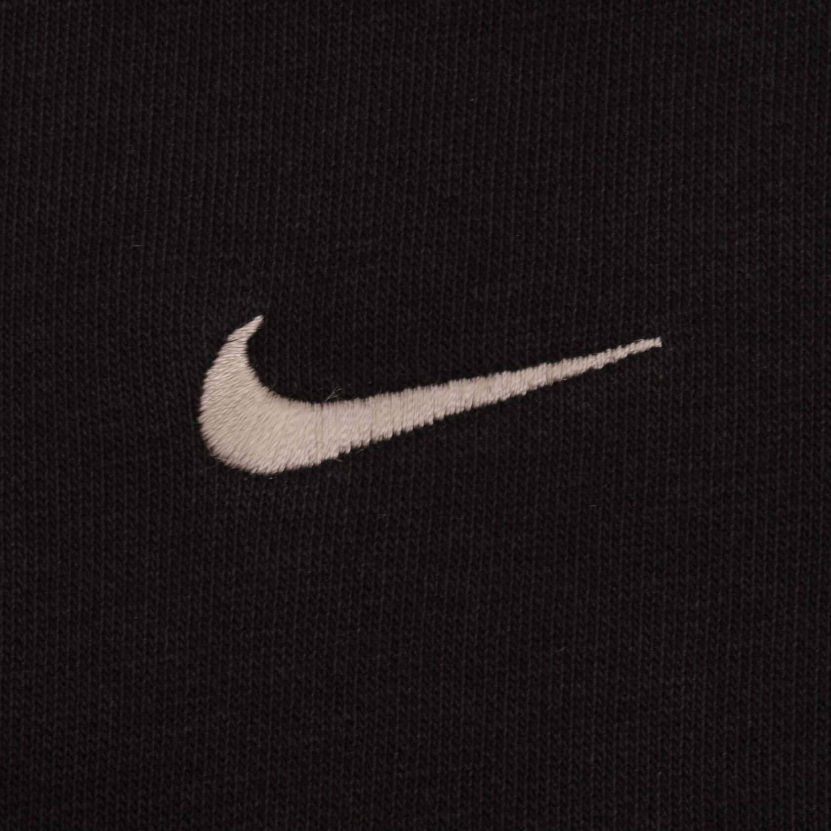 Vintage Black Nike Classic Small Swoosh Sweatshirt 2000s Size 2XL