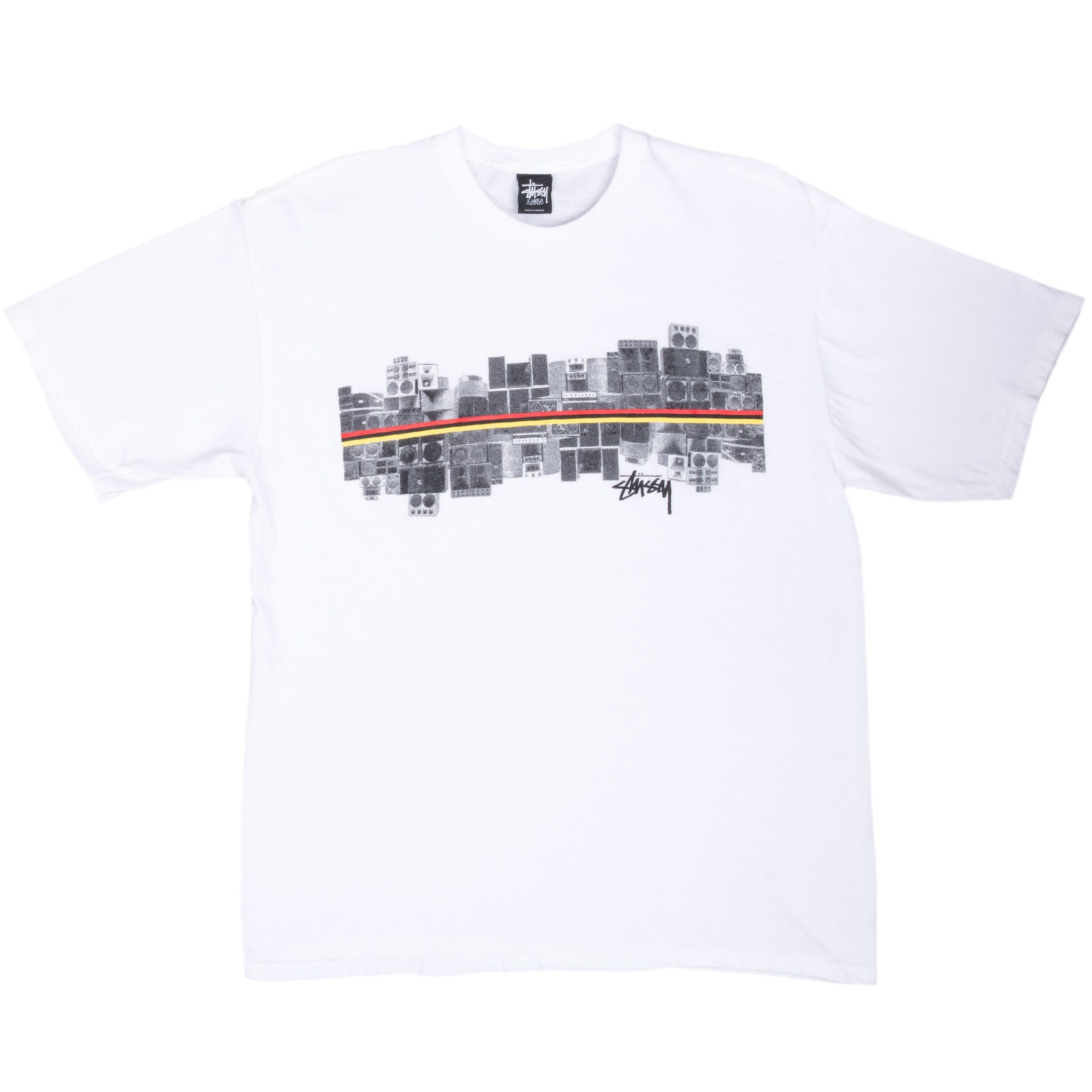 Vintage Stussy Speakers T-Shirt 2000s Size XL
