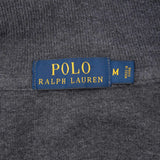 Polo Ralph Lauren Dark Grey Quarter 1/4 Zip Sweater Size Medium