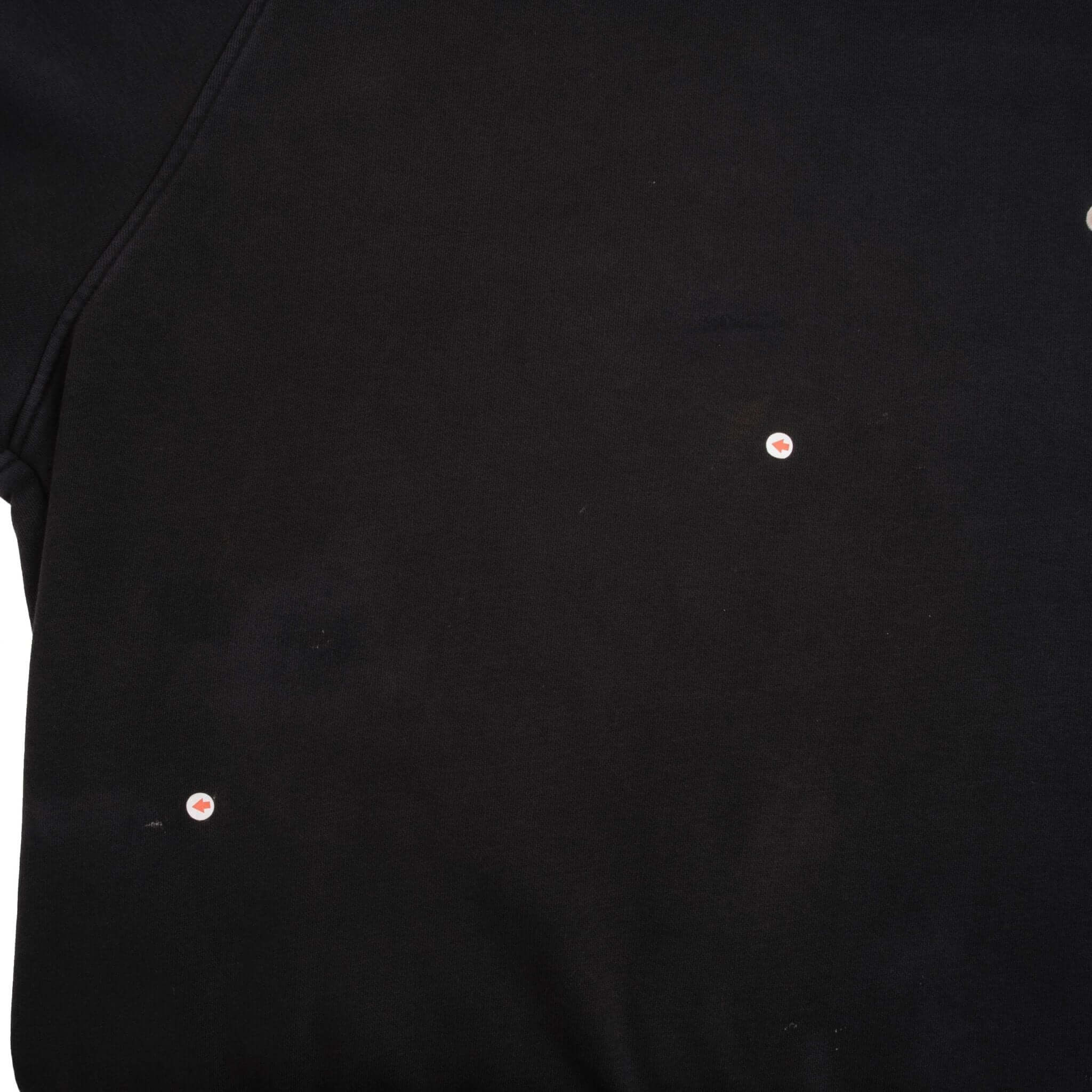 VINTAGE NIKE CLASSIC SWOOSH BLACK SWEATSHIRT 2000S SIZE 2XL