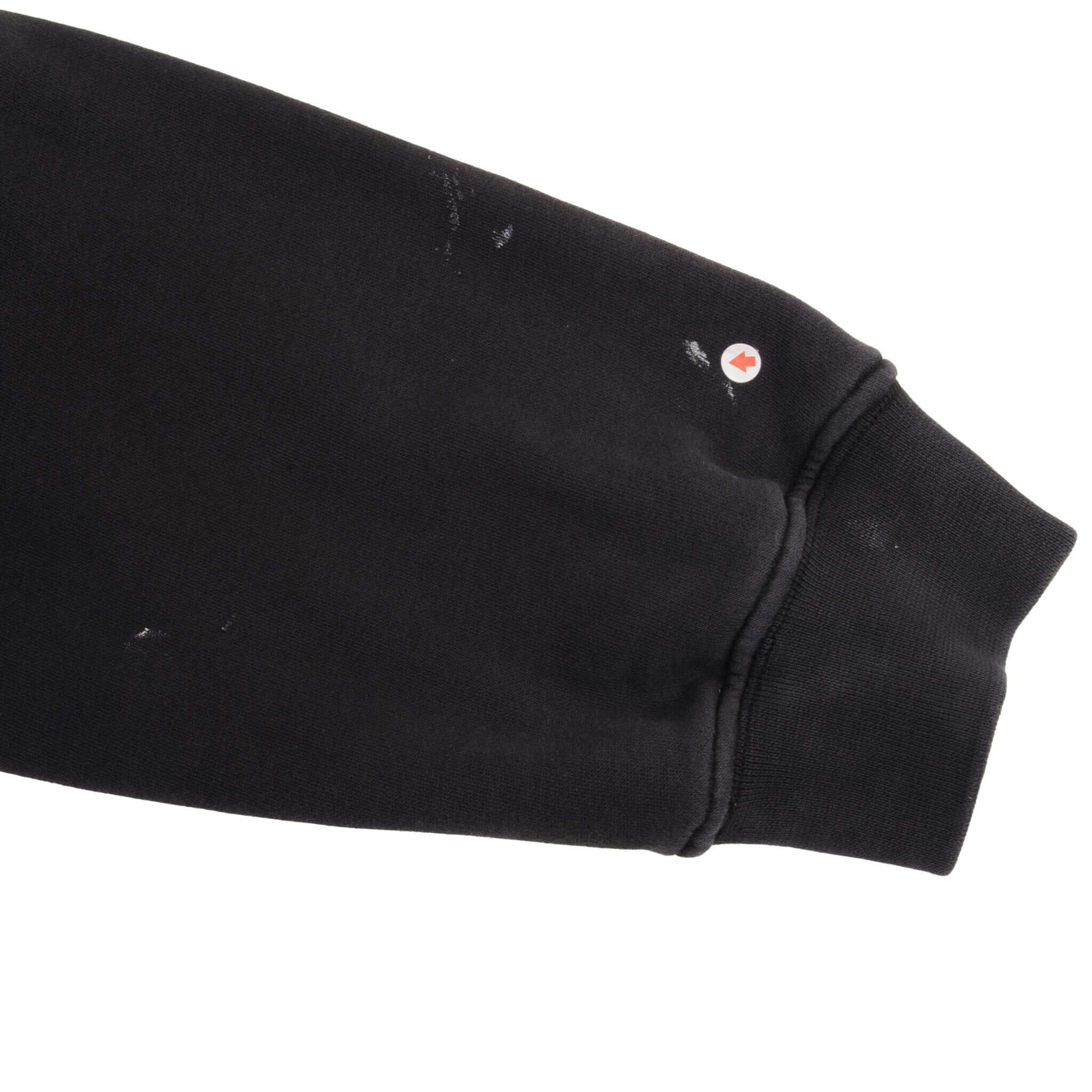 VINTAGE NIKE CLASSIC SWOOSH BLACK SWEATSHIRT 2000S SIZE 2XL