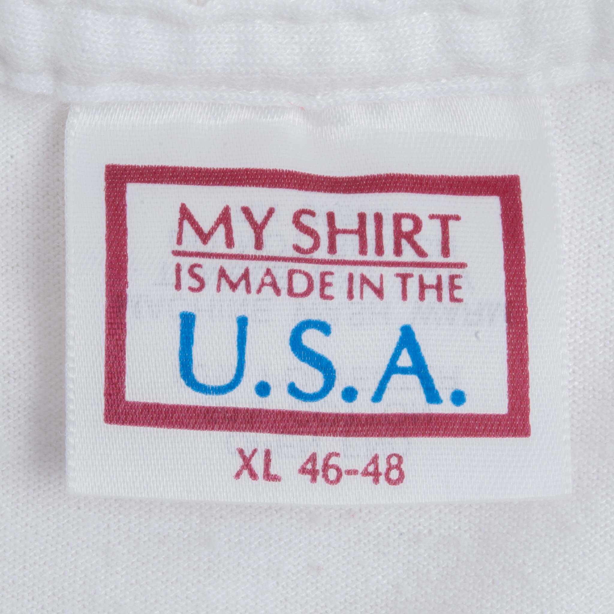 VINTAGE NASCAR TIDE RACING RICKY RUDD TEE SHIRT 1990S SIZE LARGE MADE IN USA