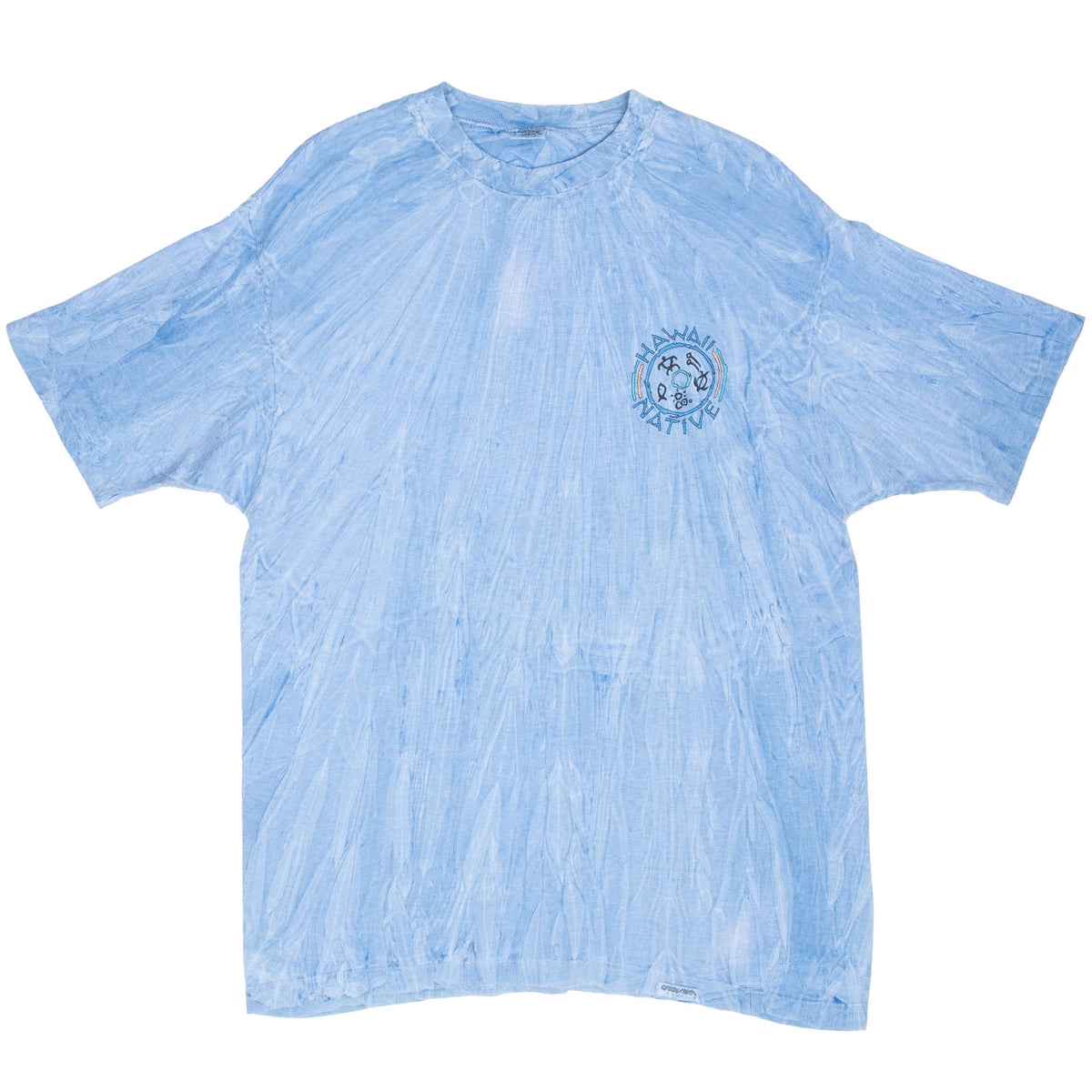 Vintage Crazy Shirts Hawaii Native Humuhumunukunukuapua'a Tie-Dye T-Shirt Size Large Made in USA