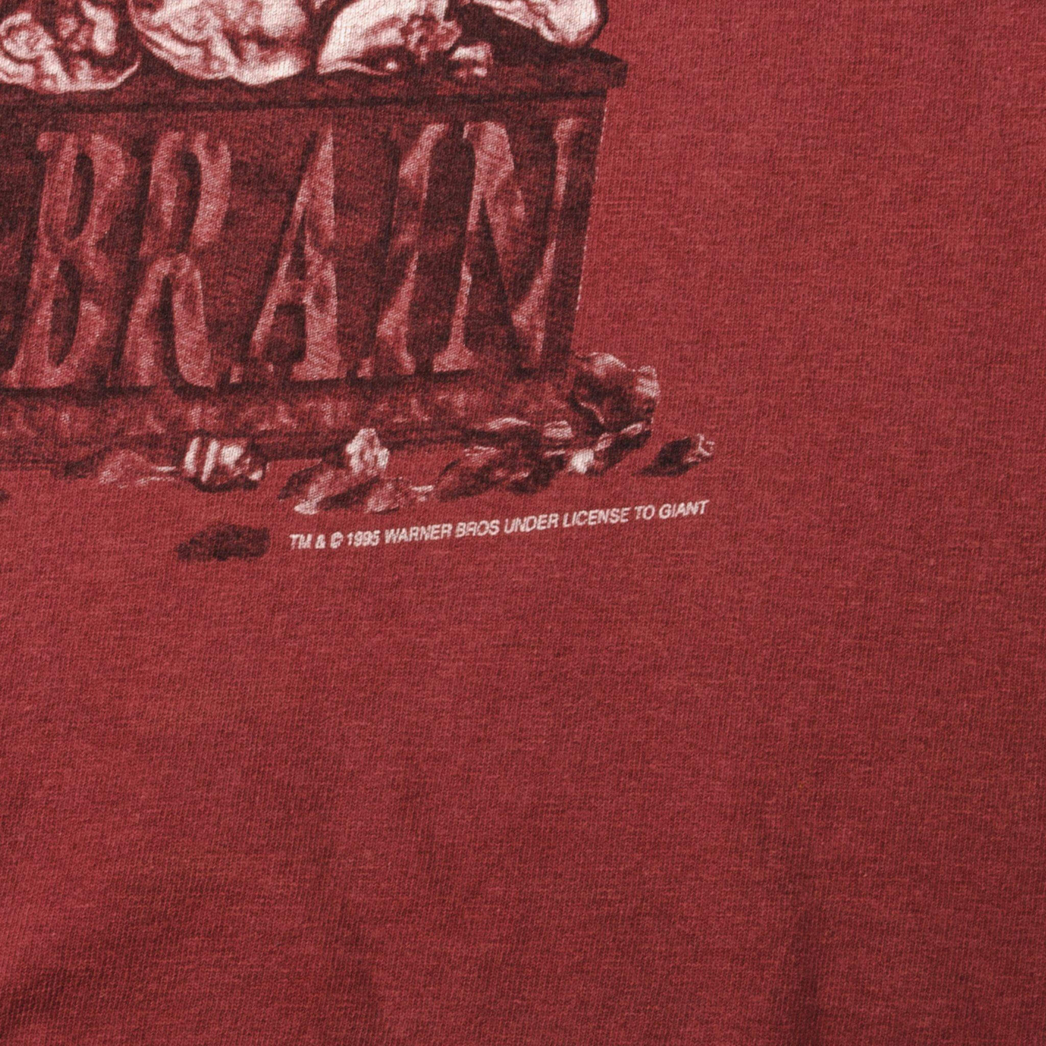 VINTAGE PINKY AND THE BRAIN TEE SHIRT 1995 SIZE SIZE LARGE