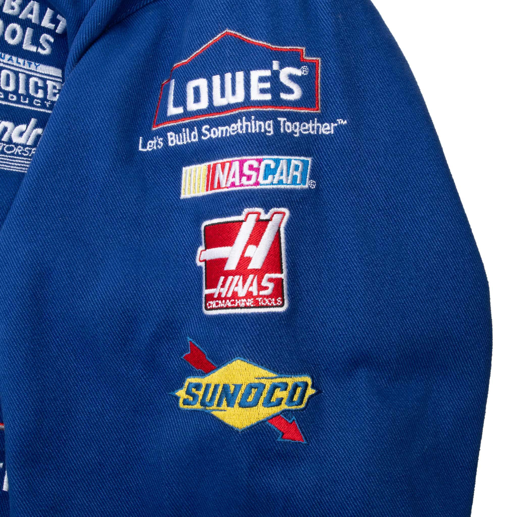 Vintage Nascar Jimmie Johnson Lowe's Racing Jacket 2000S Size XL