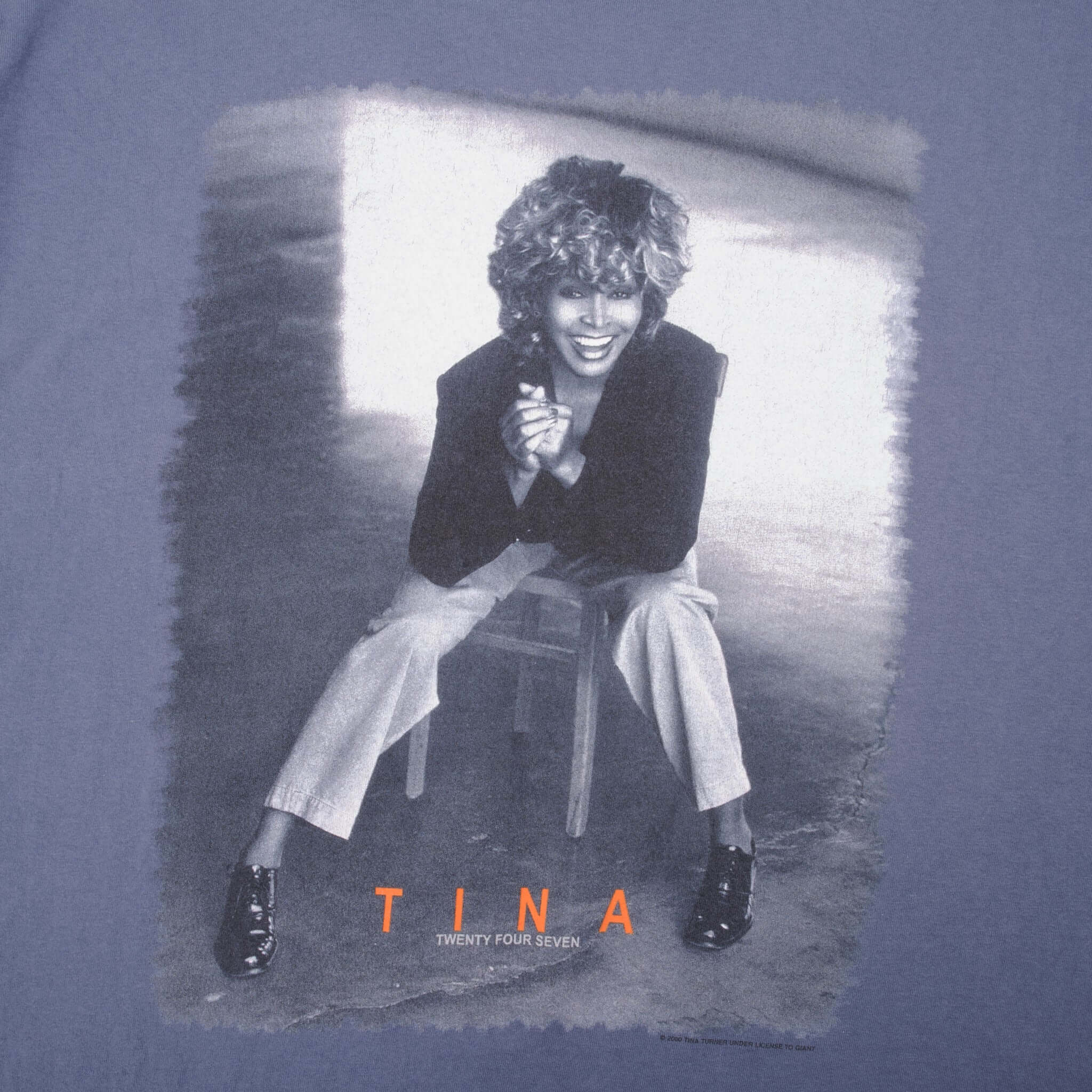Vintage Tina Turner Twenty Four Seven Tour Tee Shirt 2000 Size XL