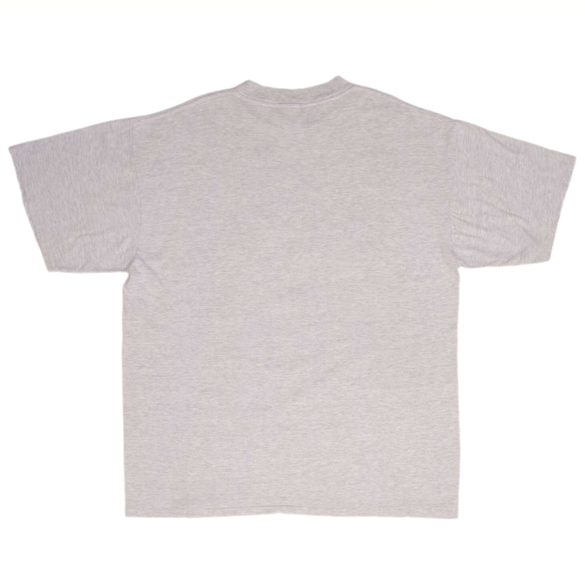 Plain back of gray Cleveland Indians T-shirt