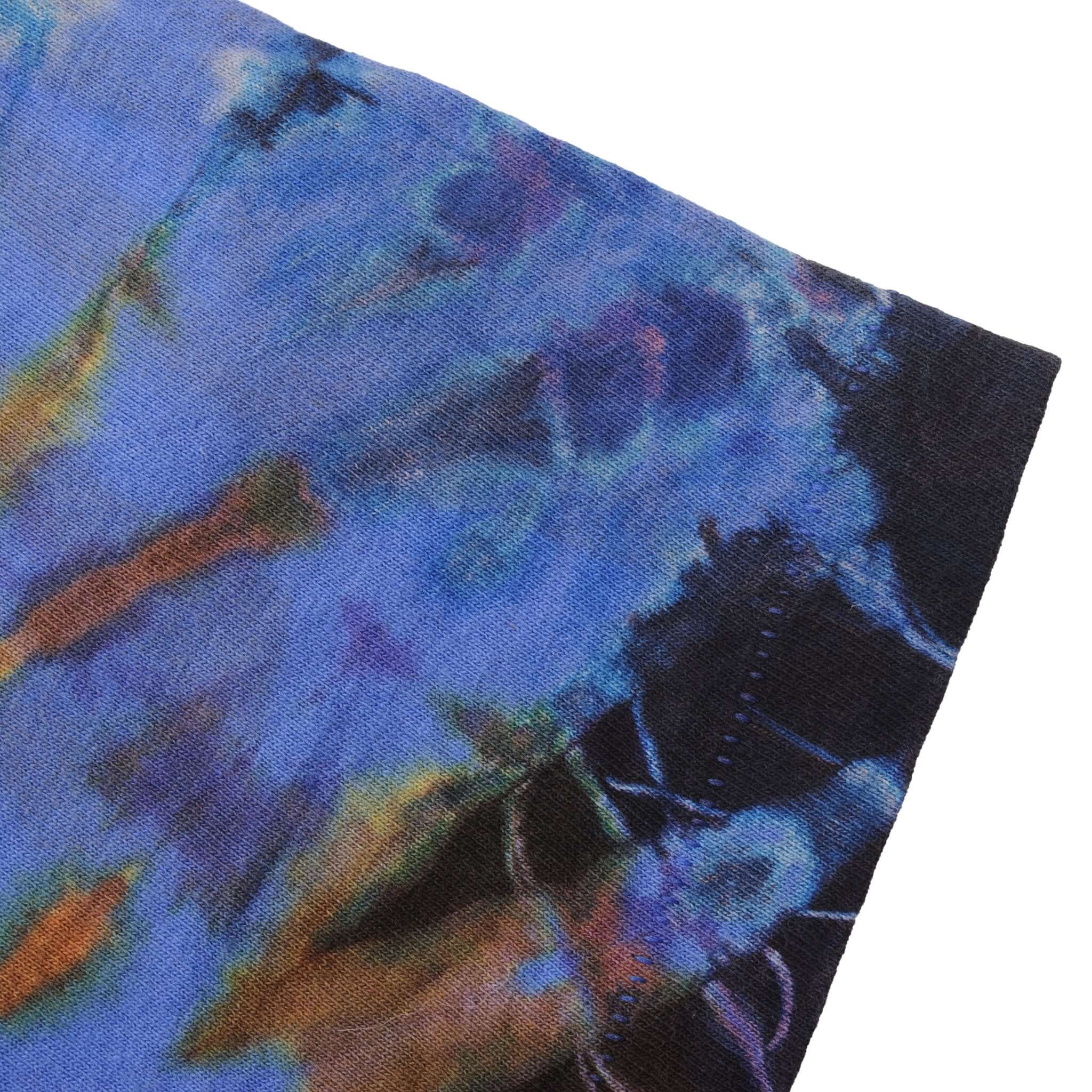 Vintage Tie Dye NFL New England Patriots NFL On Fox Tee Shirt 1997 Size Large Made In USA With Single Stitch Sleeves.