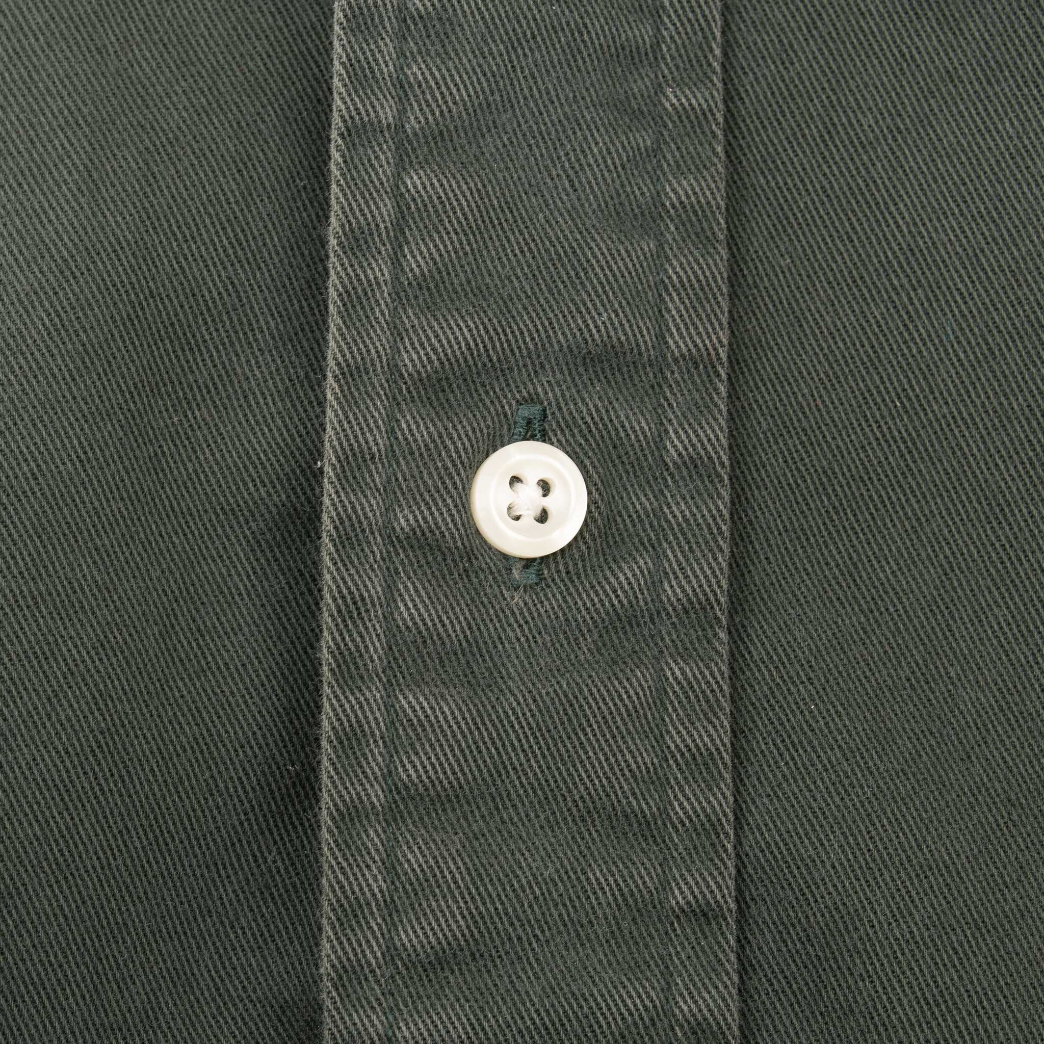 Vintage Ralph Lauren Green Shirt 1990S Size XL