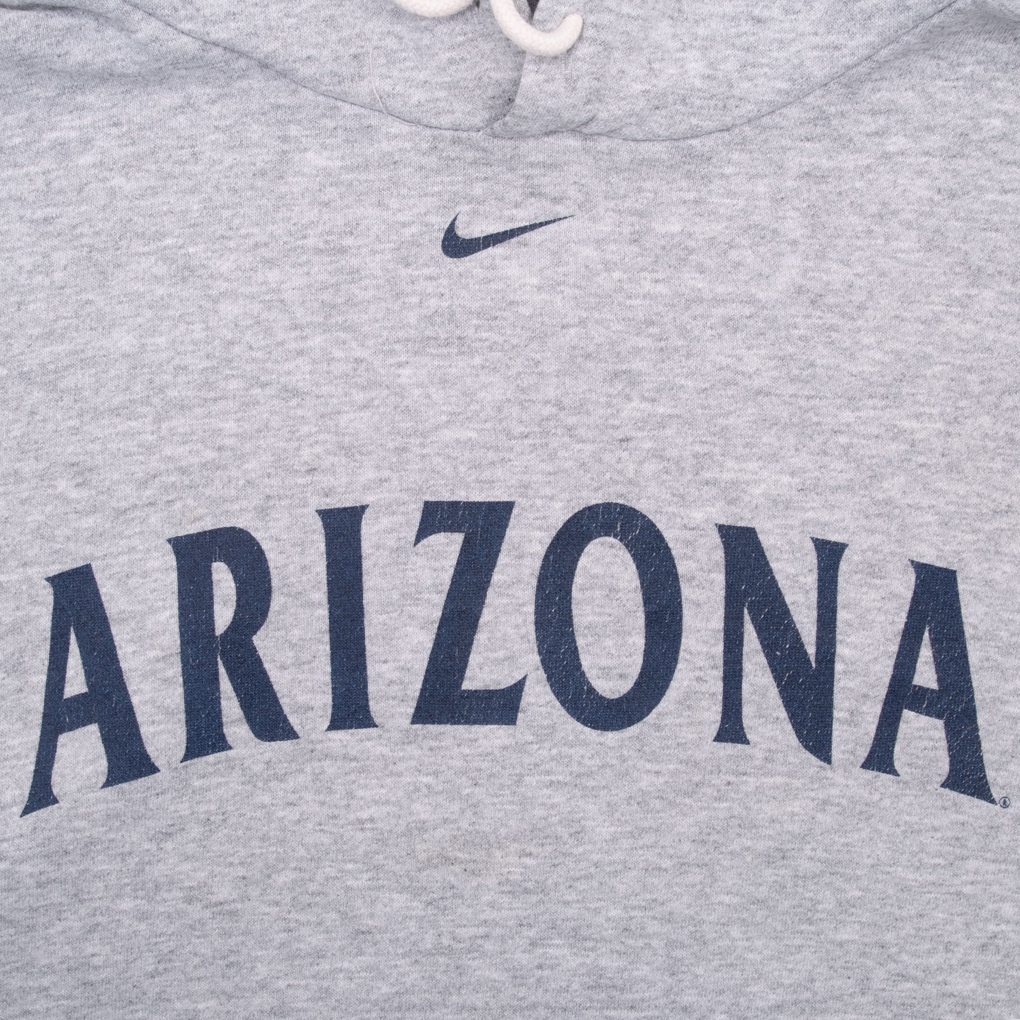 Vintage Nike Center Swoosh Arizona Hoodie Sweatshirt 1990S Size XL