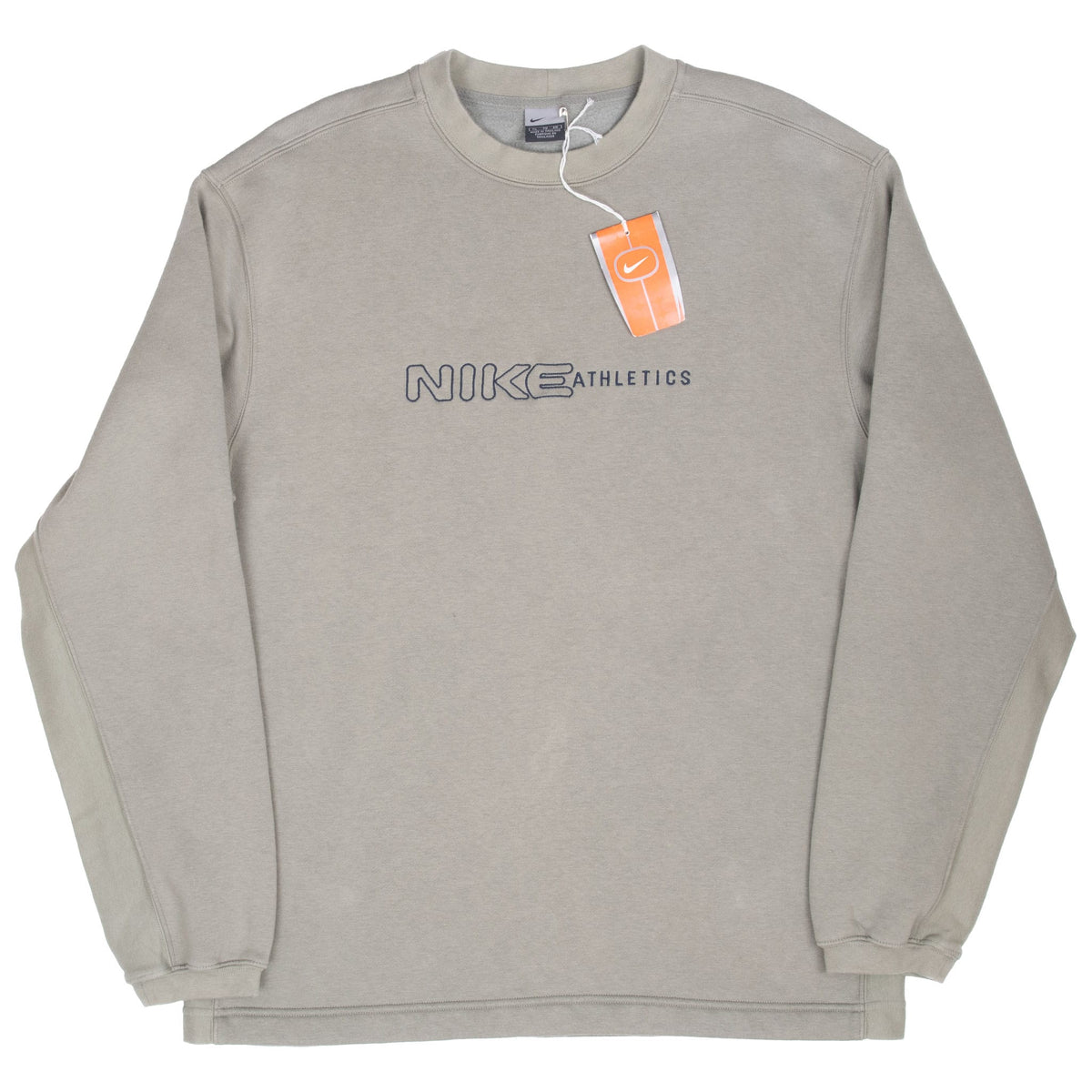 Vintage Nike Spellout Sage Green Sweatshirt 2000S Size XL